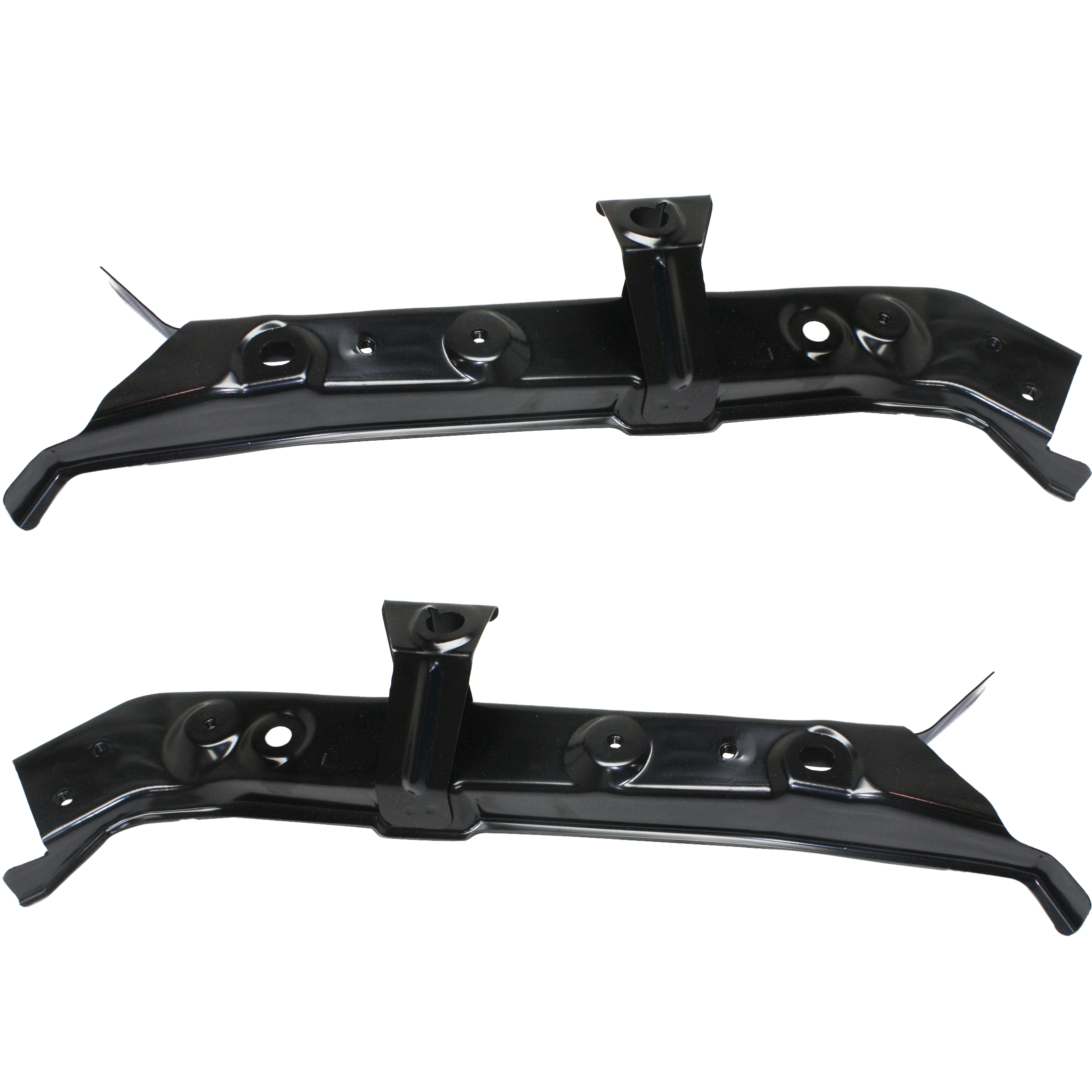 AM ROGUE 14-20 RADIATOR SUPPORT UPPER RH and LH Set of 2 Tie Bar Steel Korea 15-18 USA Built SKU SET REPN250515 Partslink NI1225223 NI1225222 OEM 625124CB0B 625134CB0A