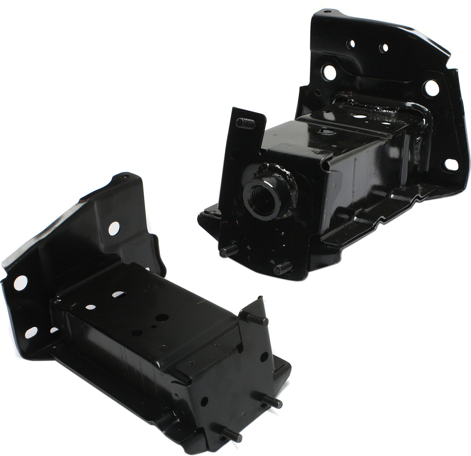 AM JUKE 11-17 FRONT BUMPER BRACKET RH AND LH Front Side Member Extension Exc. Nismo RS Model SKU SET REPN251503 Partslink NI1067144 NI1066144 OEM 751141KM0A 751151KM0A
