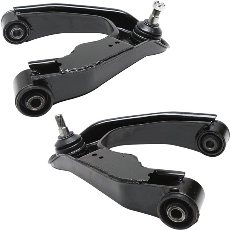 AM FRONTIER 98-04 FRONT CONTROL ARM RH AND LH Upper w Ball Joint Four Wheel Drive SKU SET REPN281513 Partslink NI4513100 NI4512100 OEM 545248B550-545248B525-545258B5