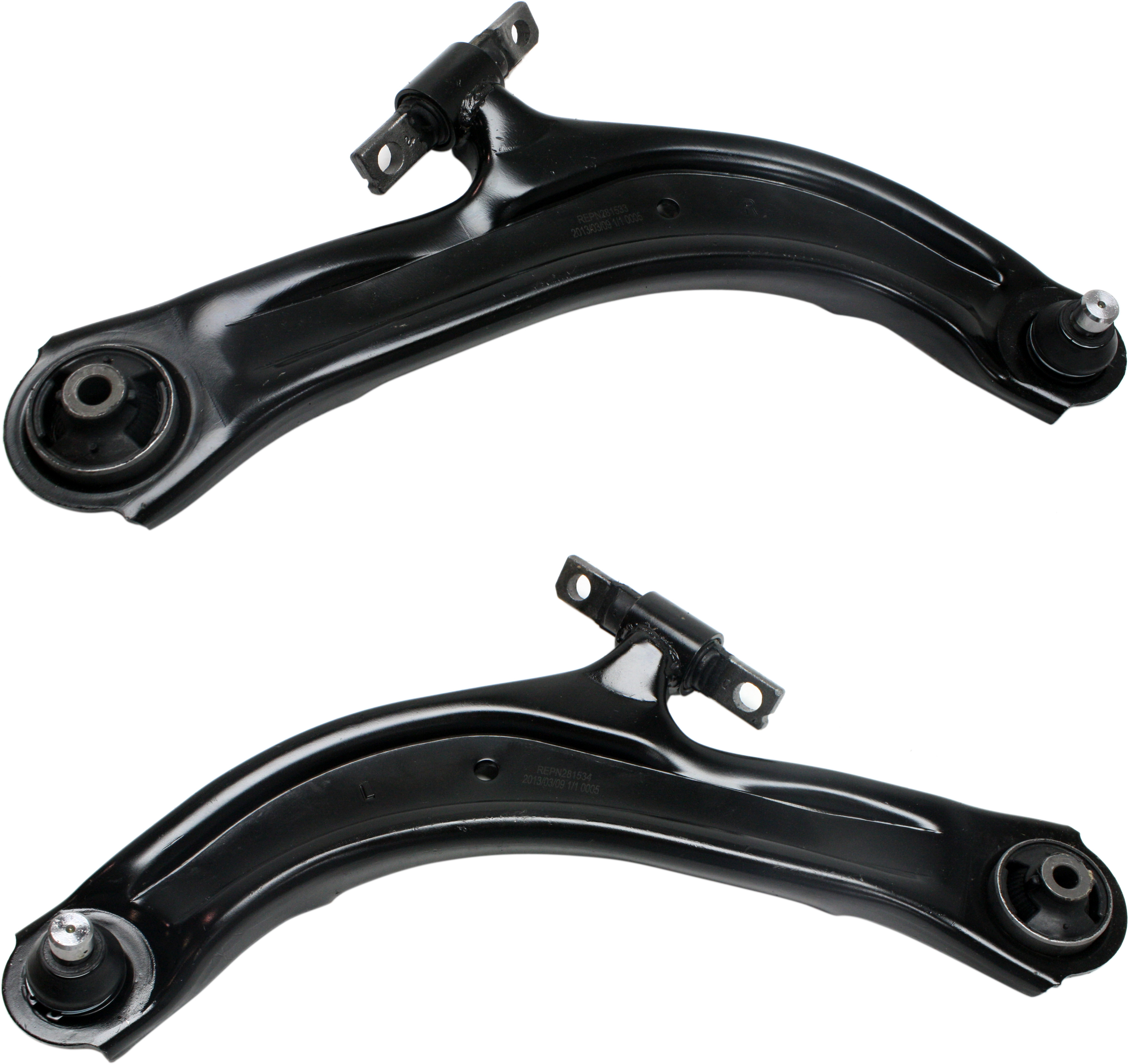 AM SENTRA 07-12 FRONT CONTROL ARM RH AND LH Lower w Ball Joint SKU SET REPN281533 OEM 54500ET000-54501ET000