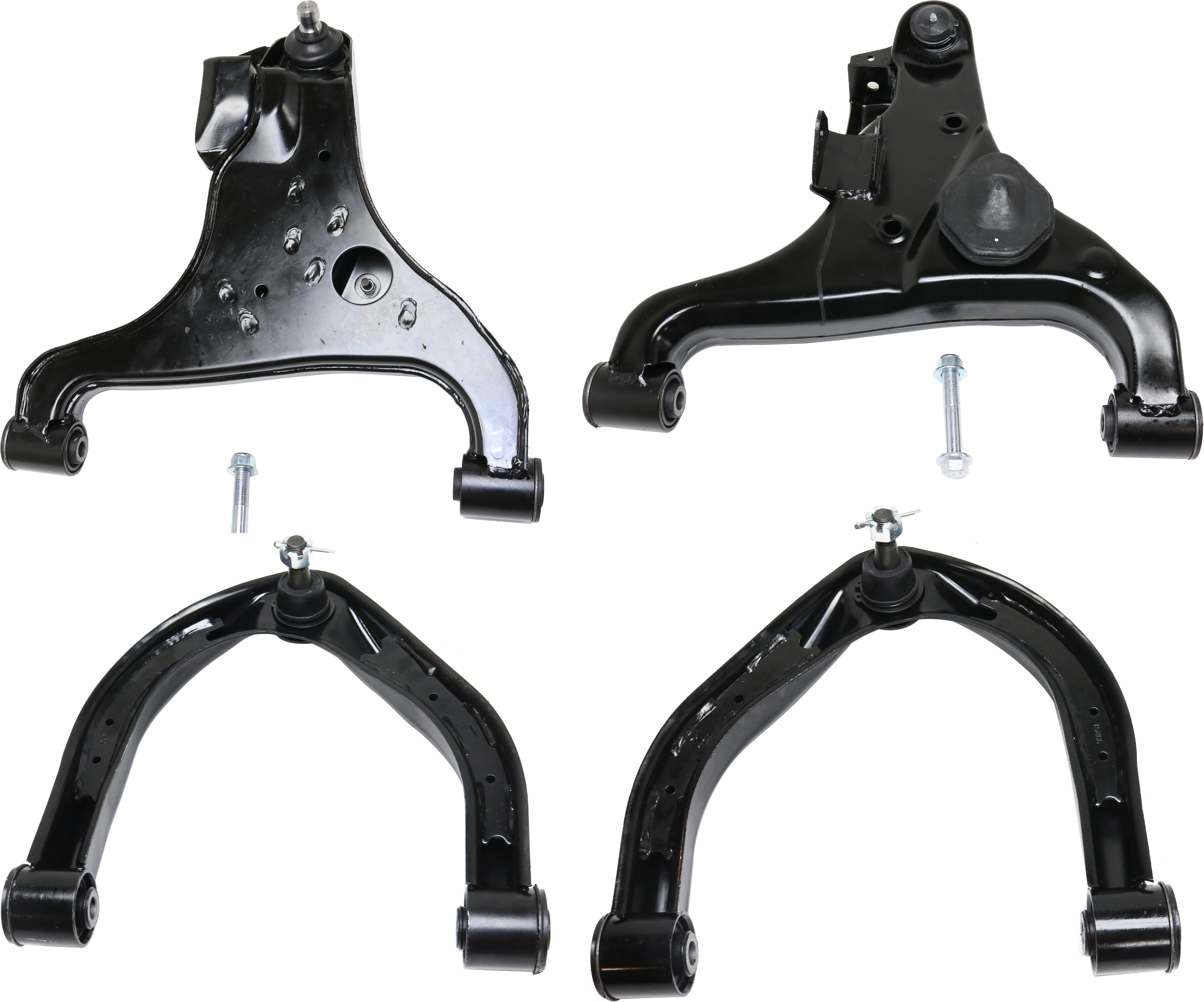 AM TITAN 04-22 FRONT CONTROL ARM RH AND LH Upper and Lower SKU SET REPN281535-4 OEM 54500ZR00A 54501ZR00A 545247S0