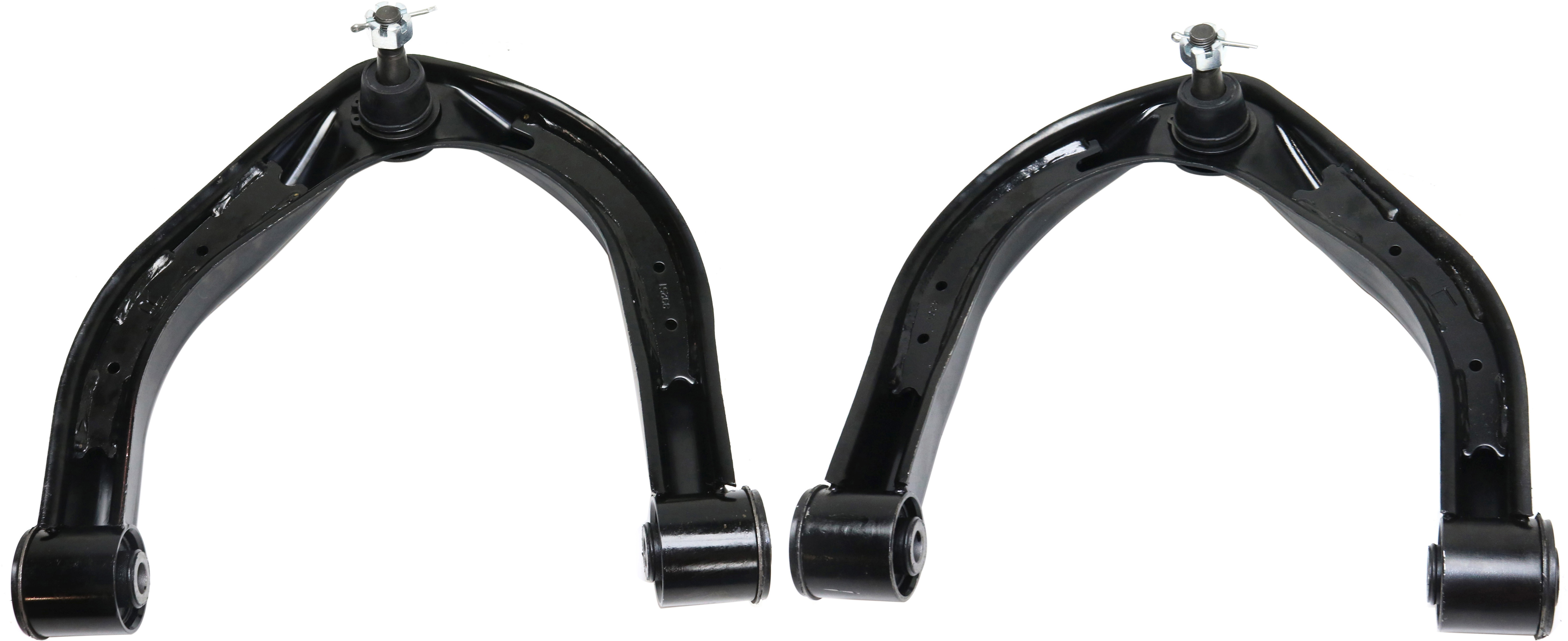 AM QX56-04-13 TITAN 04-22 FRONT CONTROL ARM RH AND LH Upper w Ball Joint and Bushing SKU SET REPN281535 OEM 545247S000-54524ZR00A 545257S0