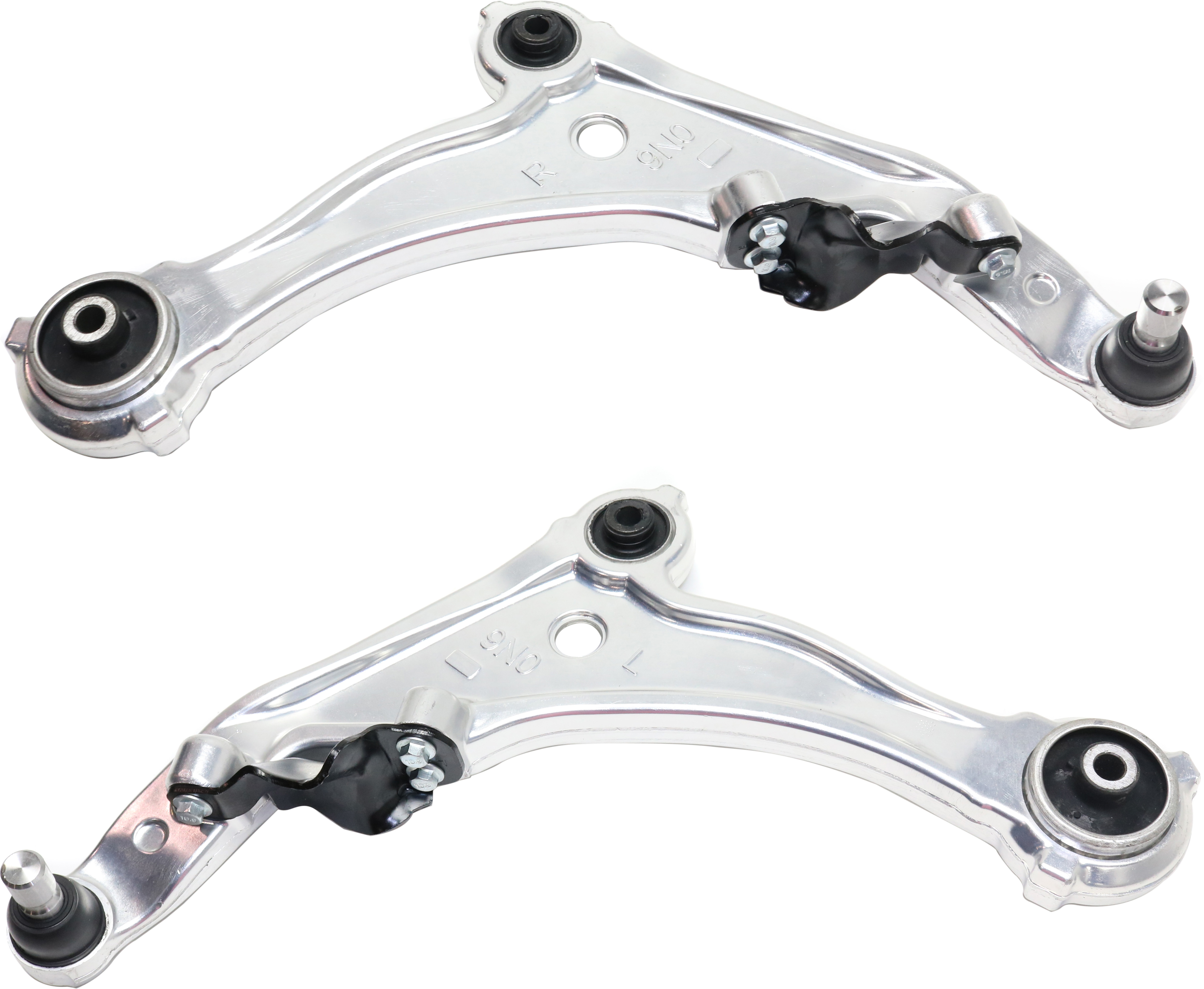 AM MAXIMA 09-14 FRONT CONTROL ARM RH AND LH Lower w Ball Joint and Bushing SKU SET REPN281559 OEM 545009N00A 545019N00A