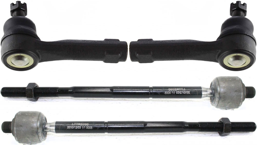 AM SENTRA 95-06 FRONT TIE ROD RH AND LH Inner and Outer Set of 4 SKU SET REPN282103-4 OEM 351002-1014010-1014534-1014536