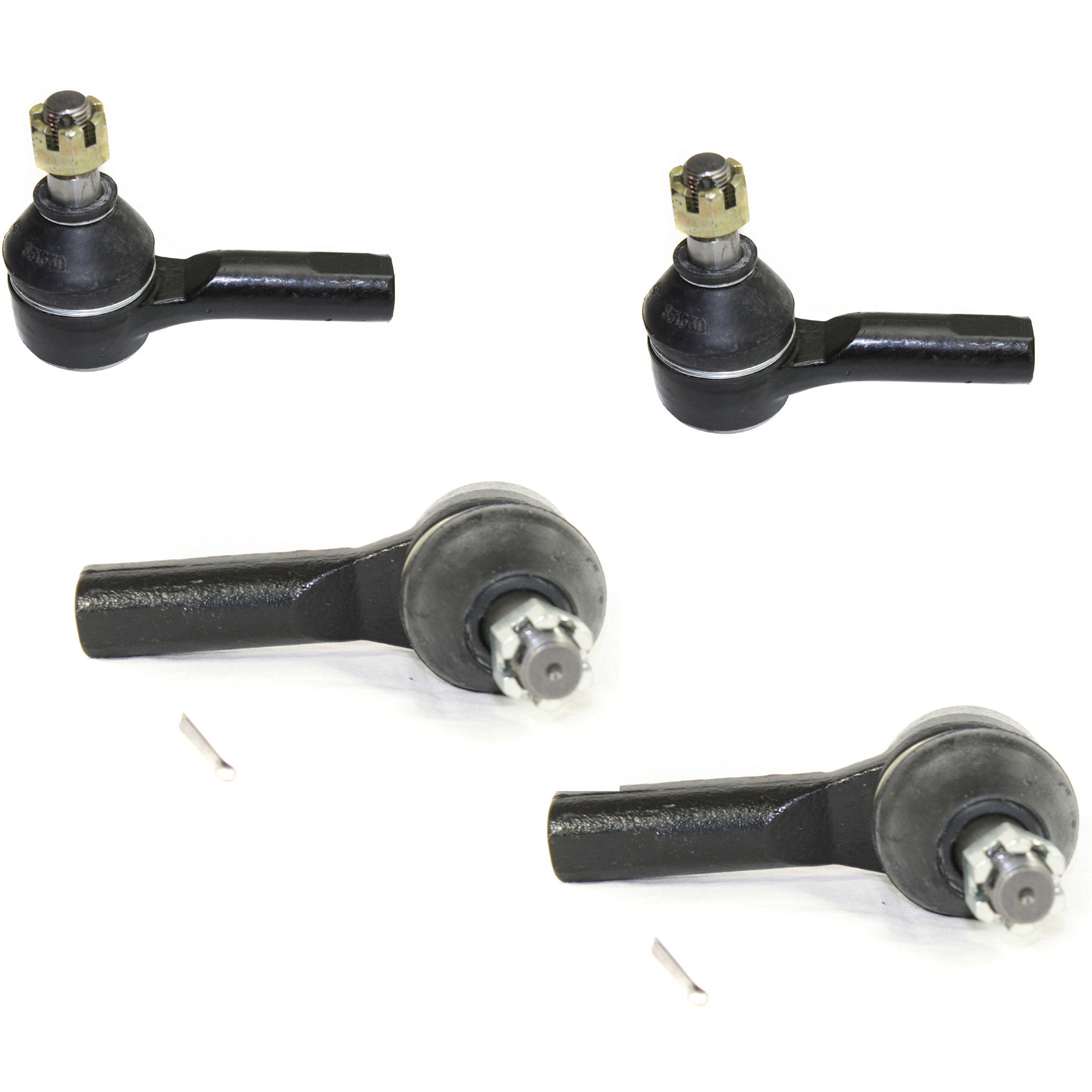 AM FRONTIER 98-04 FRONT TIE ROD RH AND LH Inner and Outer SKU SET REPN282118-4 A Partslink NI4520100 OEM 101-474-526-931-422-000-000-000-000