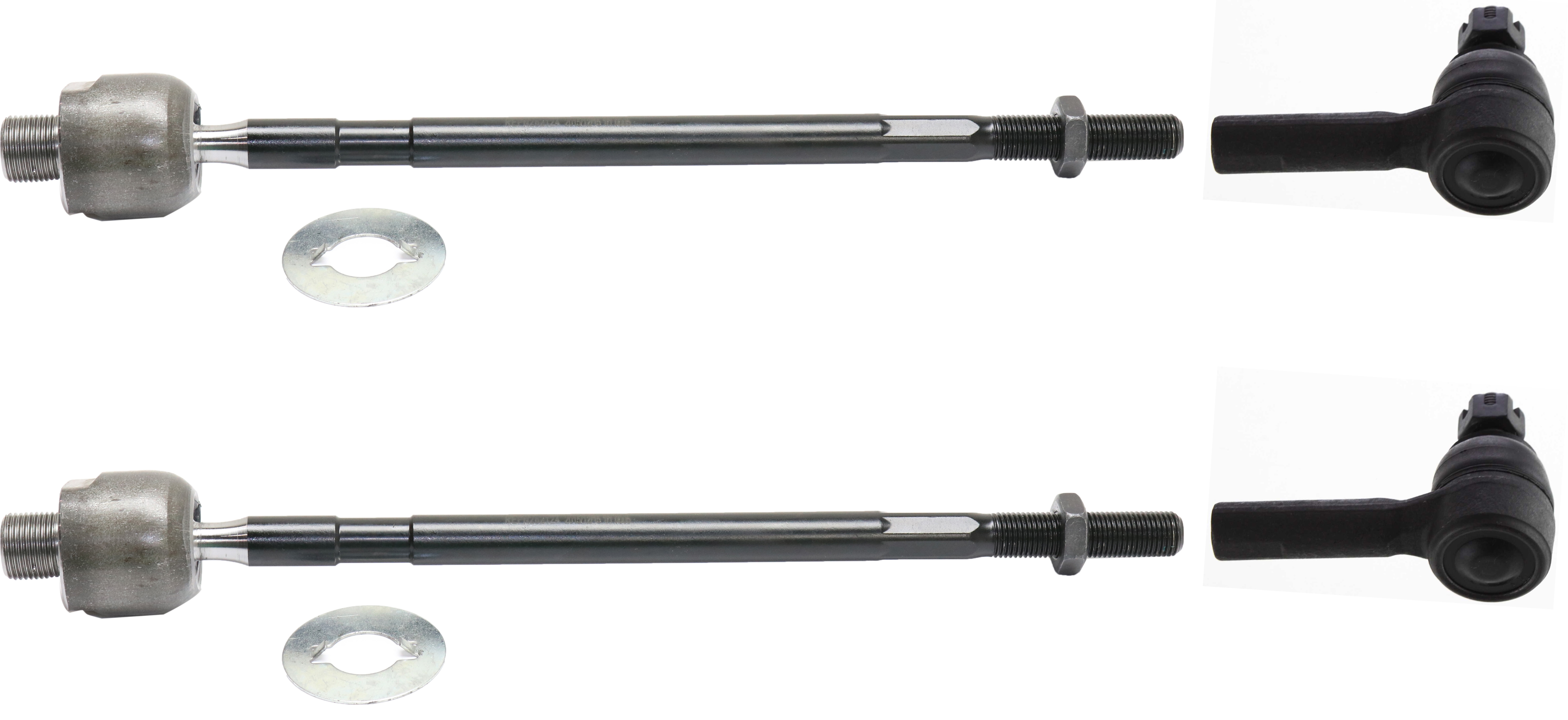 AM PATHFINDER 96-04 PATHFINDER ARMADA 04-04 QX4-97-03 FRONT TIE ROD END RH AND LH Inner and Outer SKU SET REPN282124-4 OEM 351053-351054-1014740-1014746