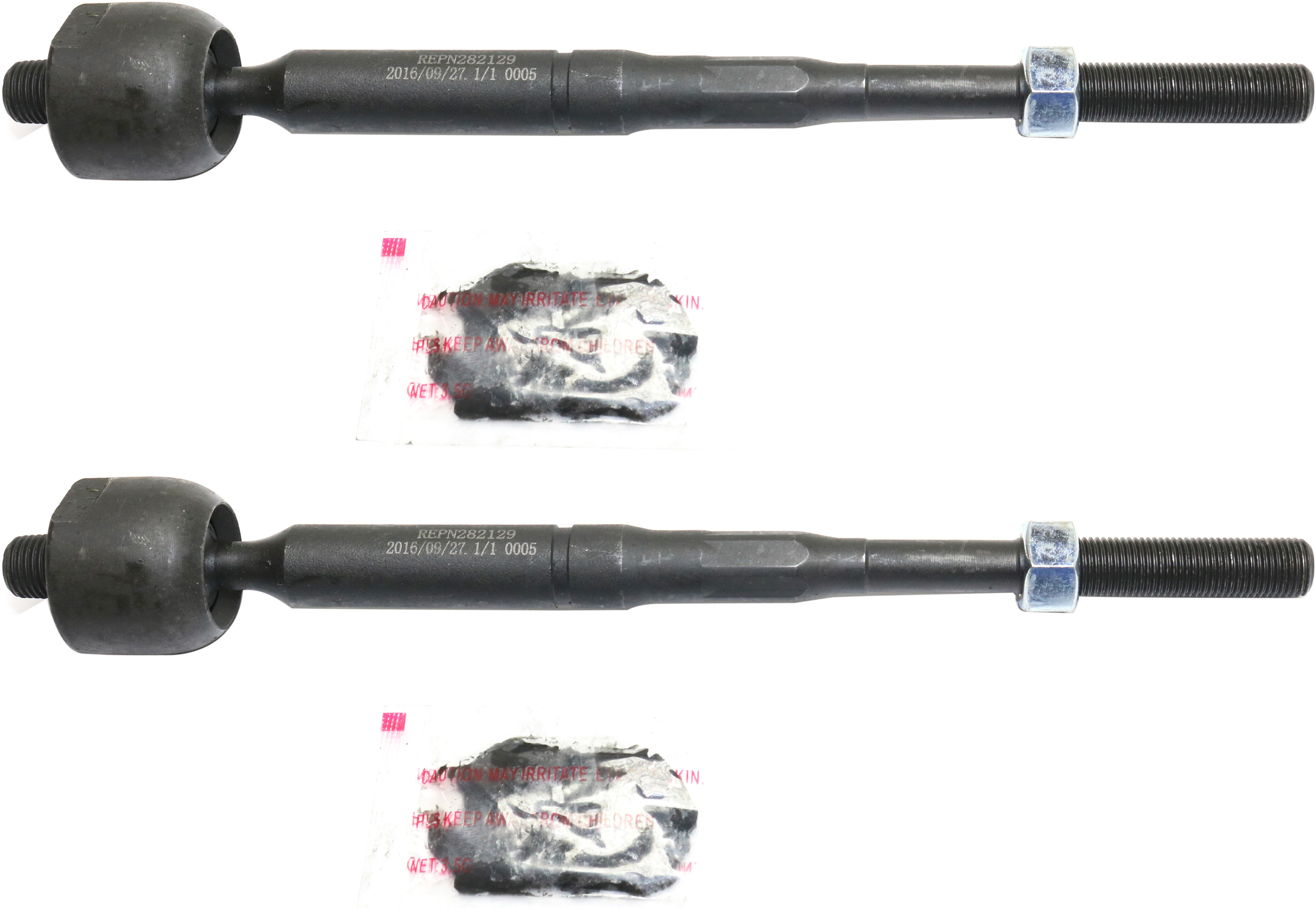 AM SENTRA 07-12 FRONT TIE ROD RH AND LH Inner SKU SET REPN282129-2 Partslink NI4522100 OEM 48521ET00A