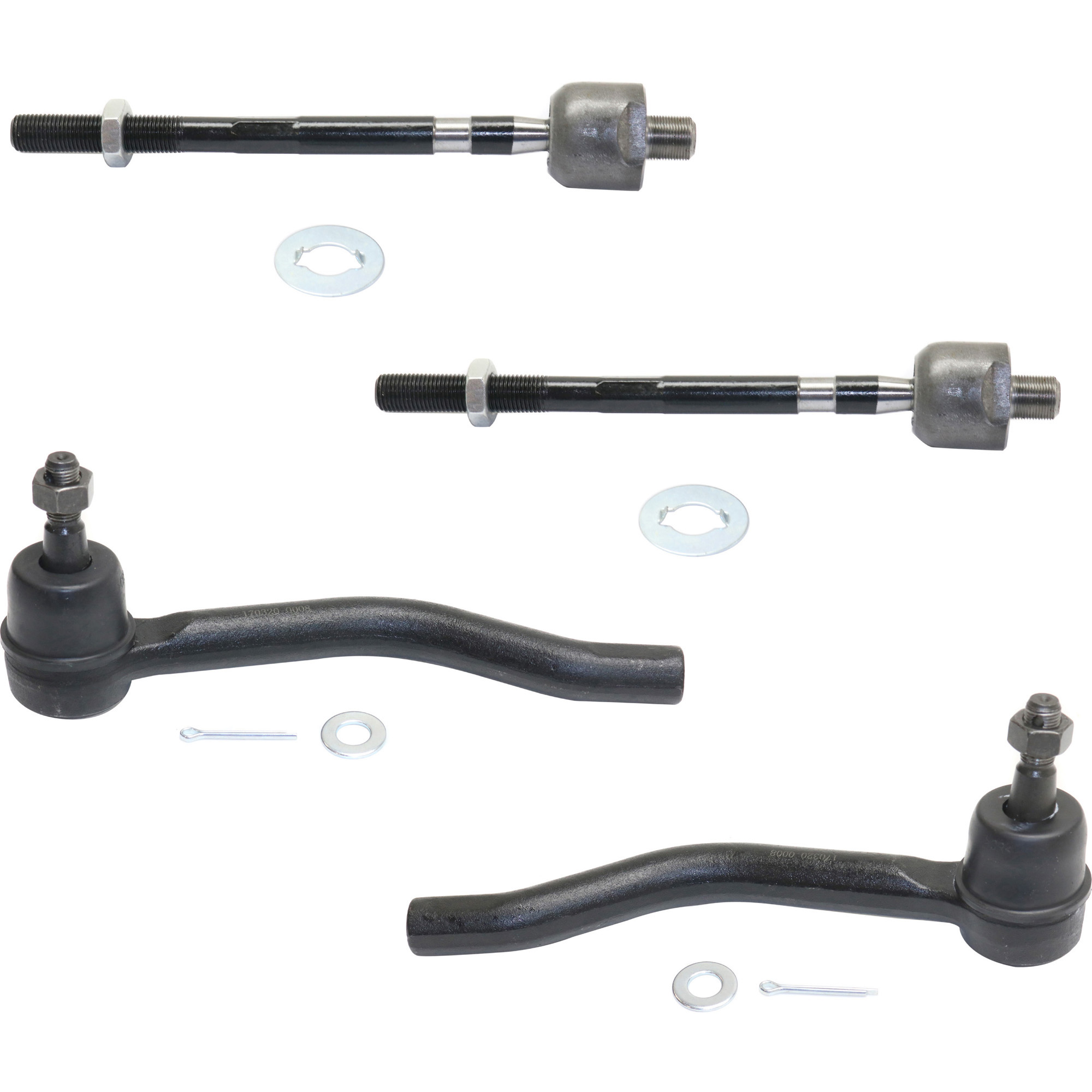 AM MAXIMA 09-14 FRONT TIE ROD END RH AND LH Inner and Outer SKU SET REPN282140-4 A OEM 485219N00A GS30603 TO69161 GS3