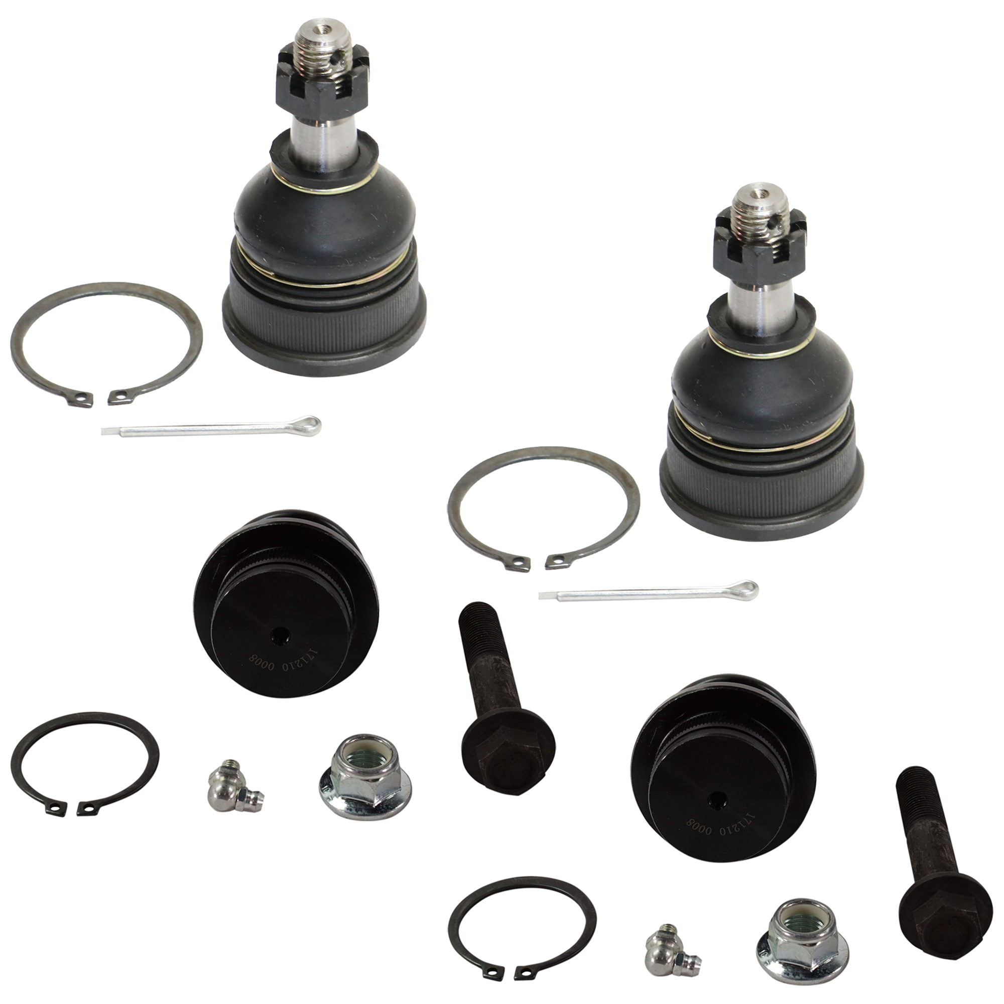 AM TITAN 04-15 FRONTIER 05-19 XTERRA 05-15 FRONT BALL JOINT RH=LH Lower Set of 4 SKU SET REPN282314-4 OEM 2601666-5001133-10480660-45D01