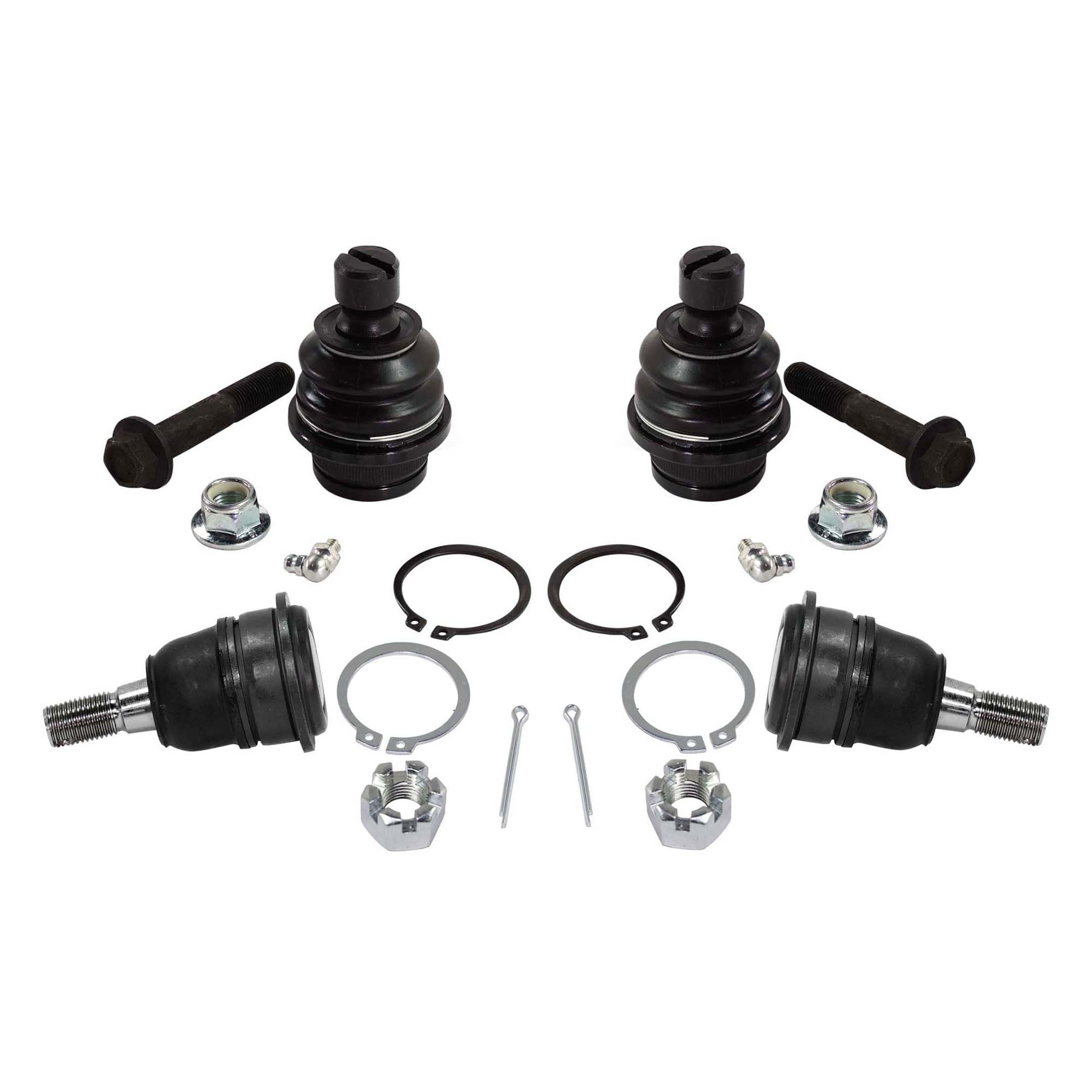 AM FRONTIER 05-19 FRONT BALL JOINT RH AND LH Upper and Lower Set of 4 SKU SET REPN282319-4 OEM 2601734-5051426-10480647-45D24