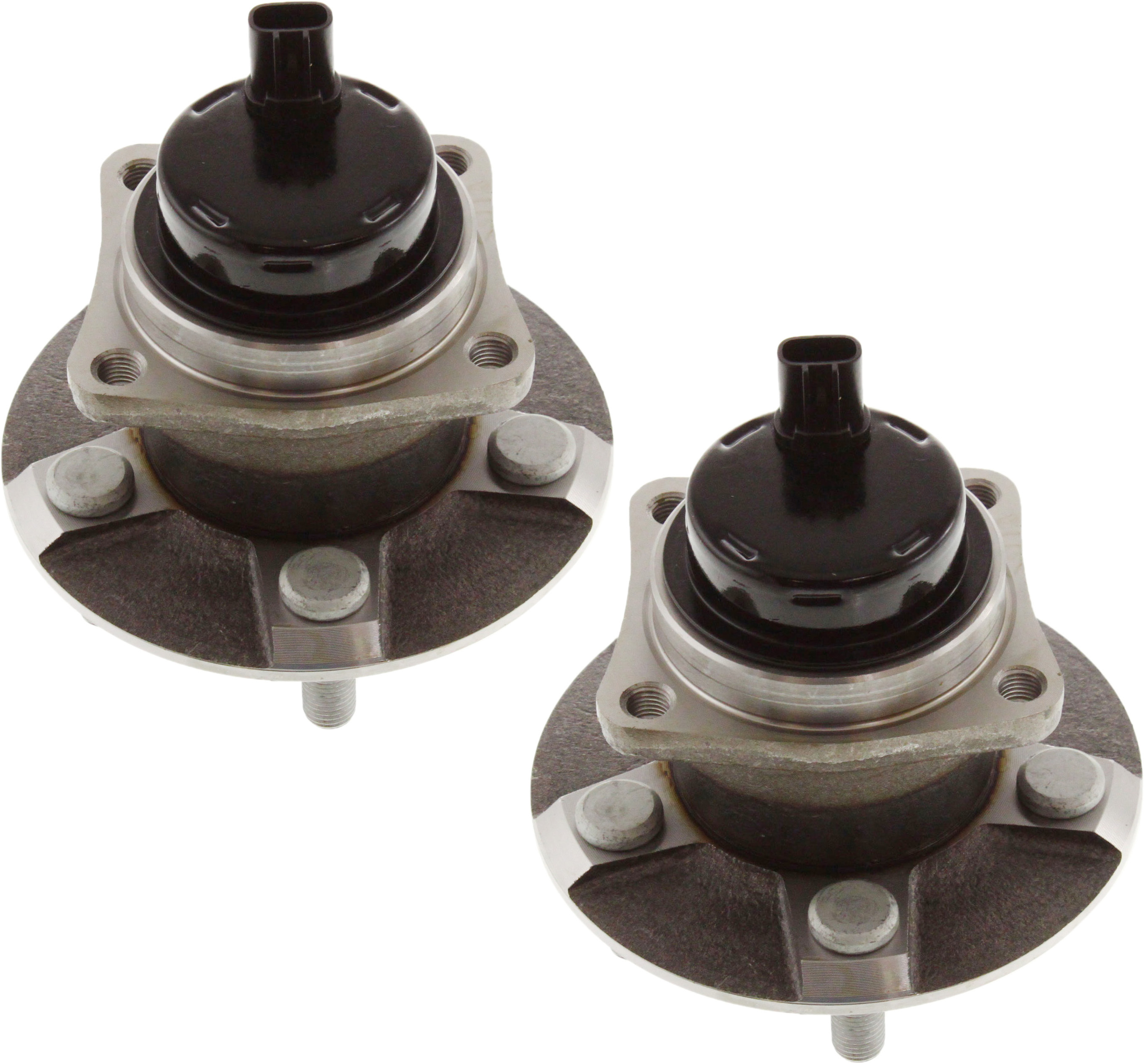 AM COROLLA VIBE 03-08 REAR HUB ASSEMBLY RH AND LH 5 x 100 mm PCD Bolt Pattern 4 Bolt Modified Trapezoidal Flange SKU SET REPN285908-2 OEM 102503-512215-512217-516160-51