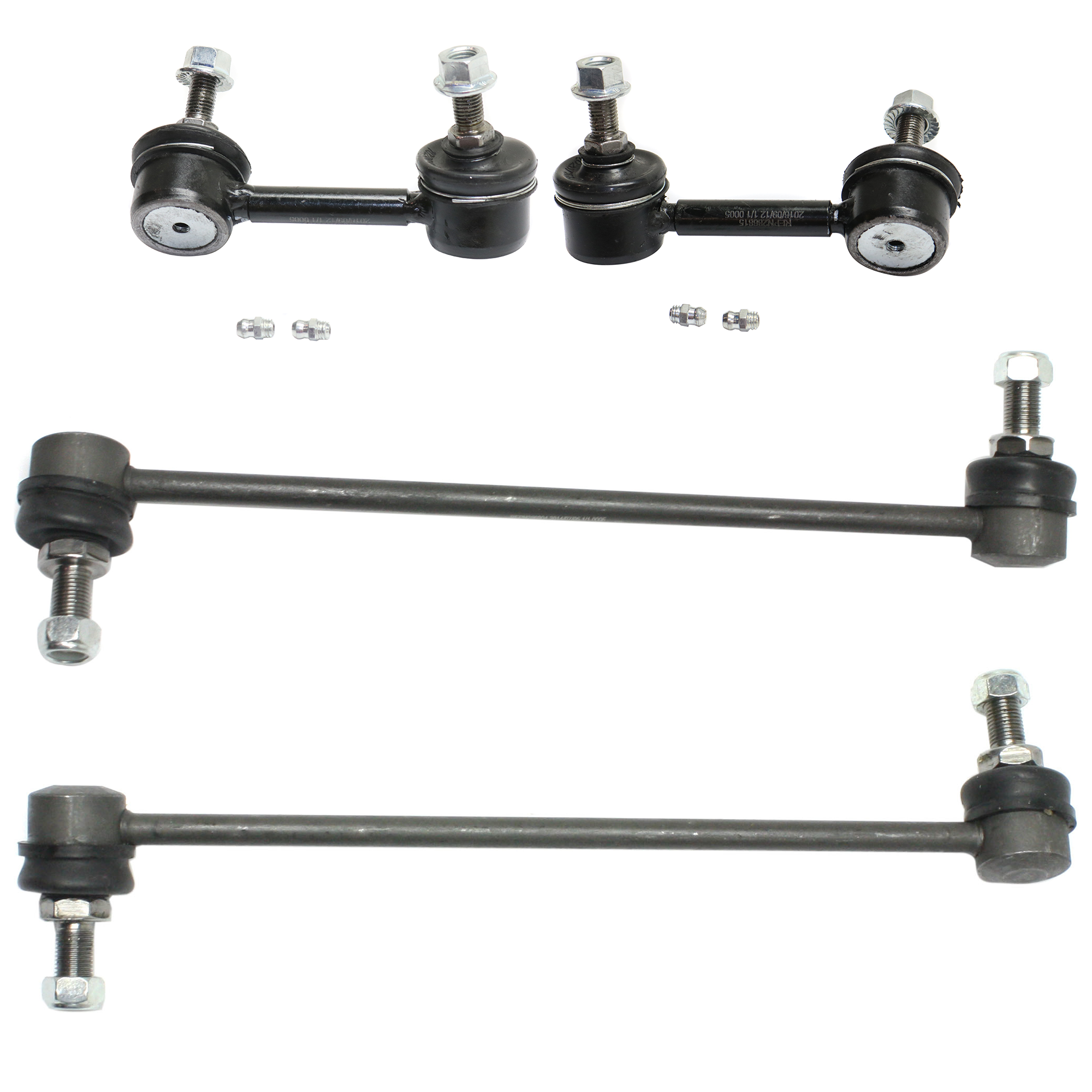 AM ALTIMA 07-13 FRONT AND REAR SWAY BAR LINK RH AND LH SKU SET REPN286803-4 OEM 1015685-1016720-2653068-545178
