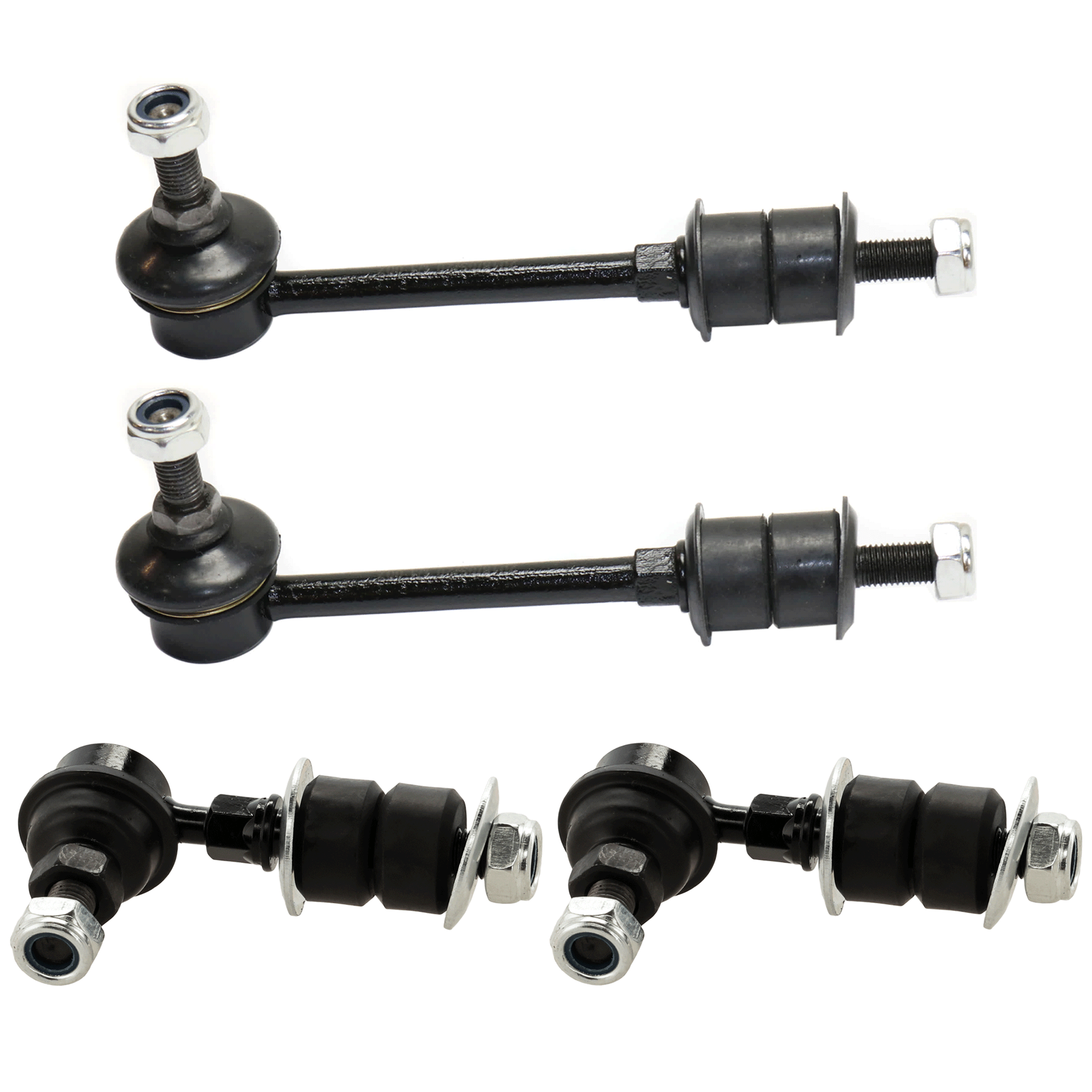 AM SENTRA 90-95 FRONT AND REAR SWAY BAR LINK RH AND LH SKU SET REPN286807 OEM 18293-1014383-2651338-2651491