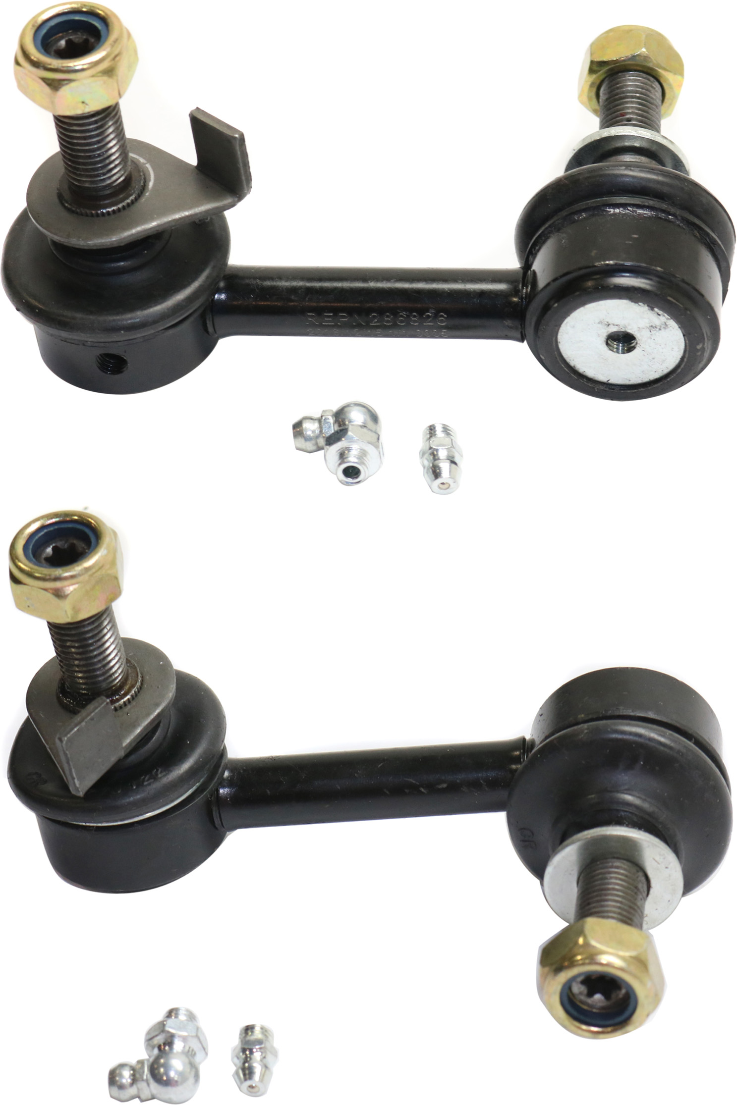 AM G35-03-07-350Z 03-09 FRONT SWAY BAR LINK RH AND LH SKU SET REPN286825 OEM 1015919-2651554-5451345-545134