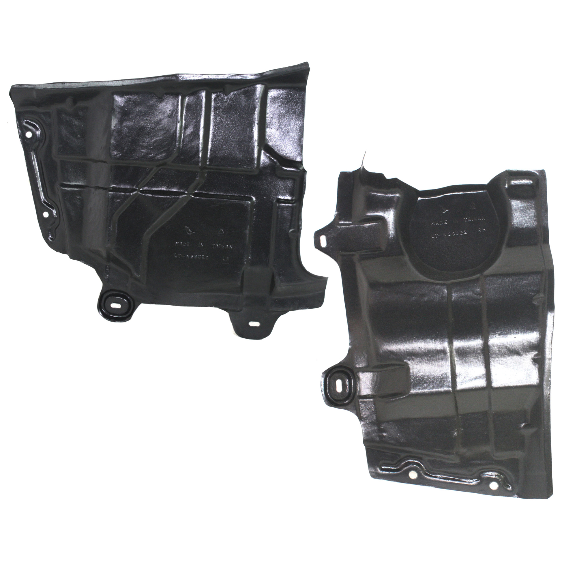 AM ALTIMA 02-06 MAXIMA 04-08 ENGINE SPLASH SHIELD RH AND LH Under Cover SKU SET REPN310117 Partslink NI1228117 NI1228118 OEM 648383Z800-648393Z800
