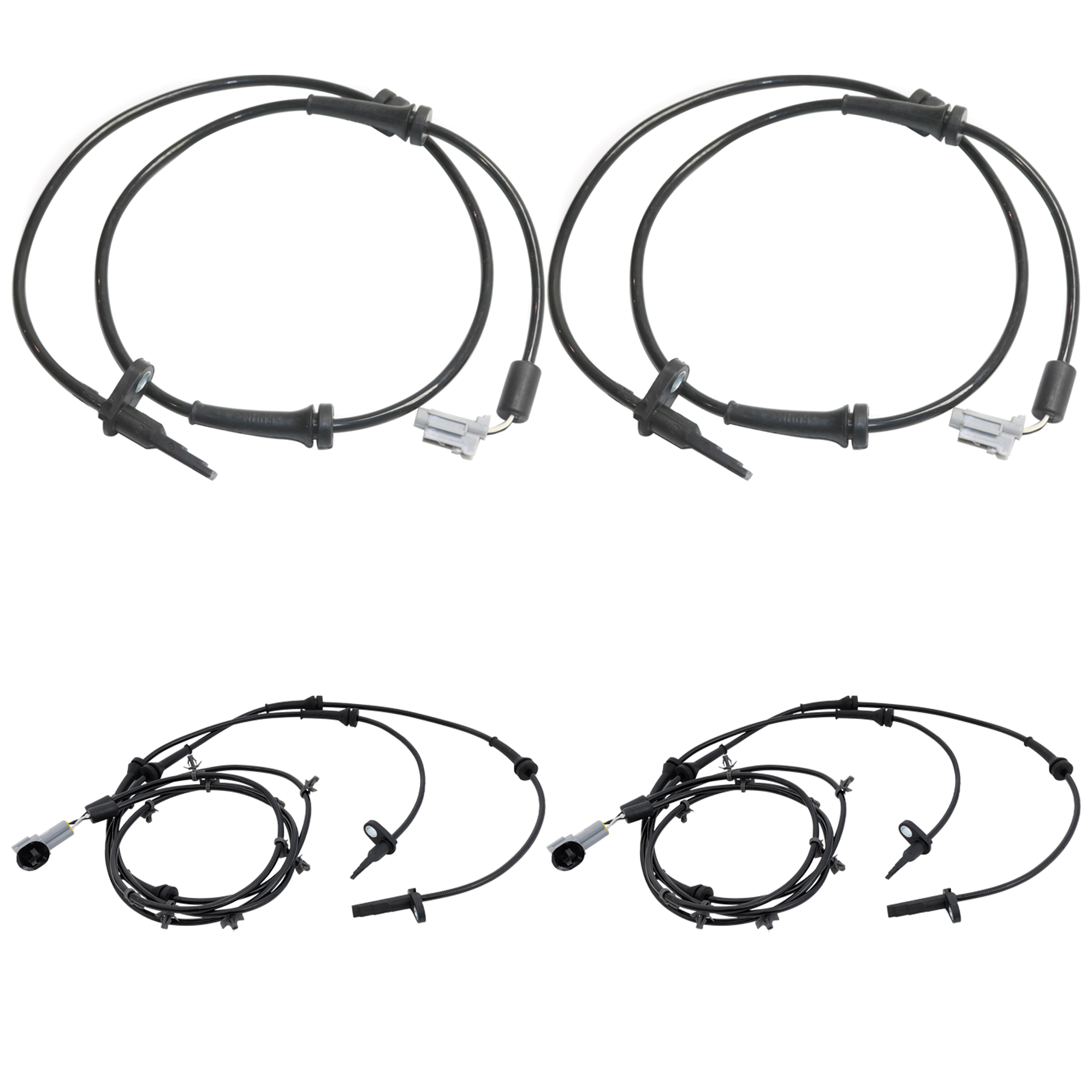 AM ALTIMA 07-08 FRONT AND REAR ABS SPEED SENSOR RH AND LH SKU SET REPN310837