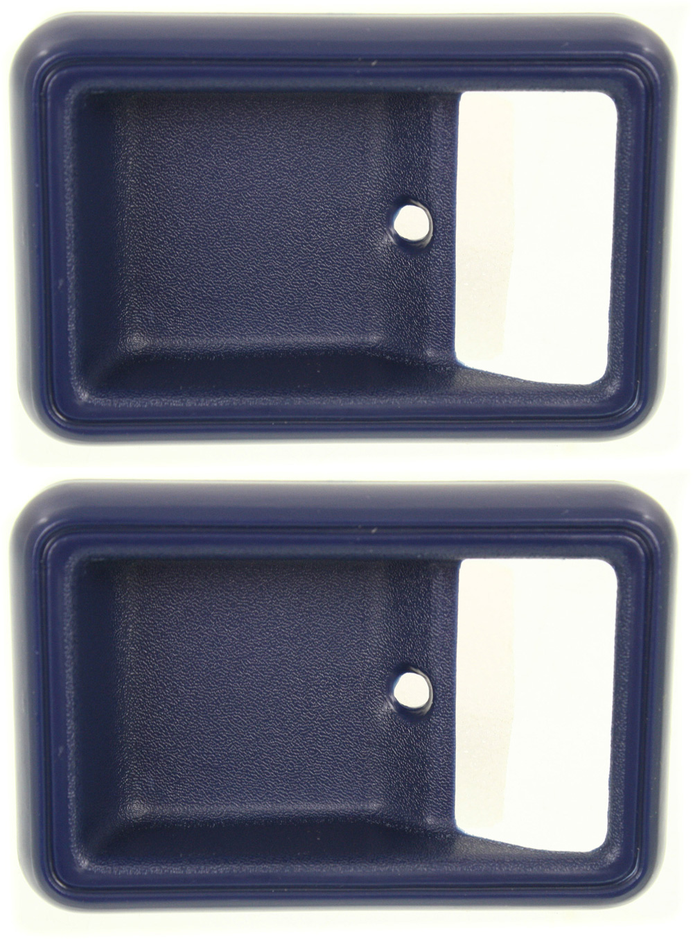 AM NISSAN PICKUP 80-86 FRONT DOOR HANDLE CASE RH AND LH Interior Blue Plastic SKU SET REPN460203-2