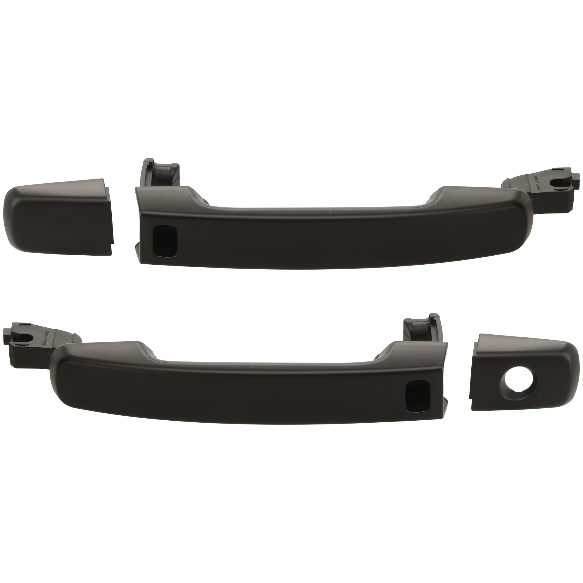 AM ALTIMA 07-13 FRONT DOOR HANDLE RH AND LH Outside Prmd Blk Handle+Cover w o Sensor Coupe Sedan SKU SET REPN462115 Partslink NI1311128 NI1310128 OEM 80606JA59APFM 80606JA59A PFM 8