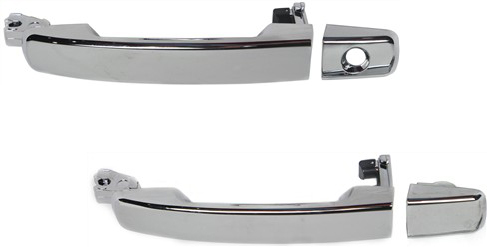 AM MAXIMA 04-08 FRONTIER 05-15 FRONT DOOR HANDLE RH and LH Outside All Chrome =REAR RH LH SKU SET REPN462119C Partslink NI1311120 NI1310120 OEM 80606EA05A 8281282Z60-80607EA0