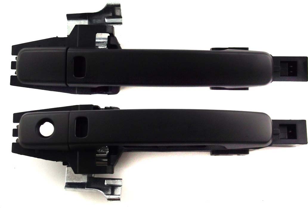 AM SENTRA 07-12 FRONT EXTERIOR DOOR HANDLE RH AND LH w Keyless Entry Smart Entry Sys w o Sensor and Keyhole SKU SET REPN462137 OEM 80606ET92A 80607ET92A
