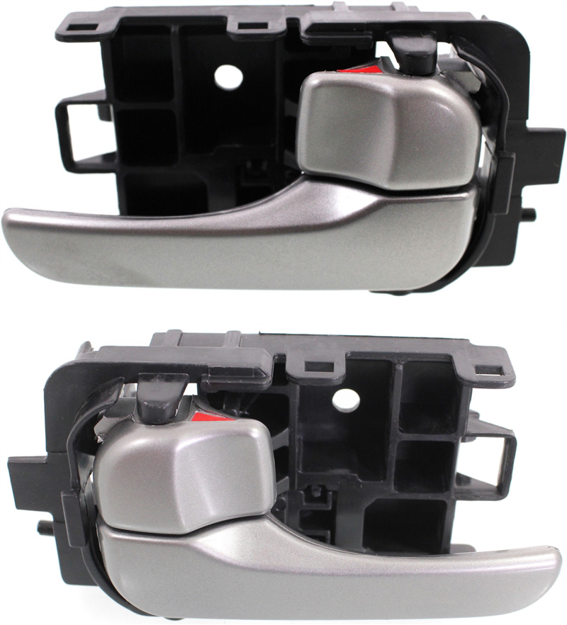 AM SENTRA 04-06 FRONT AND REAR DOOR HANDLE RH AND LH Set of 4 Inside Silver Lever SKU SET REPN462303-4 Partslink NI1353155 NI1352155 OEM 806706Z500-806716Z500