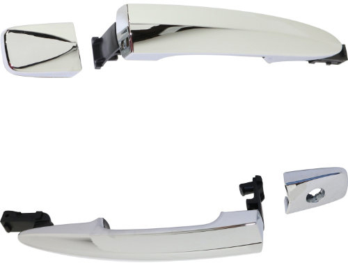 AM MAXIMA 09-14 LEAF 11-17 FRONT EXTERIOR DOOR HANDLE RH AND LH Chrome w o Smart Entry =REAR RH LH SKU SET REPN462337 OEM 826409N00A 806401AA0A