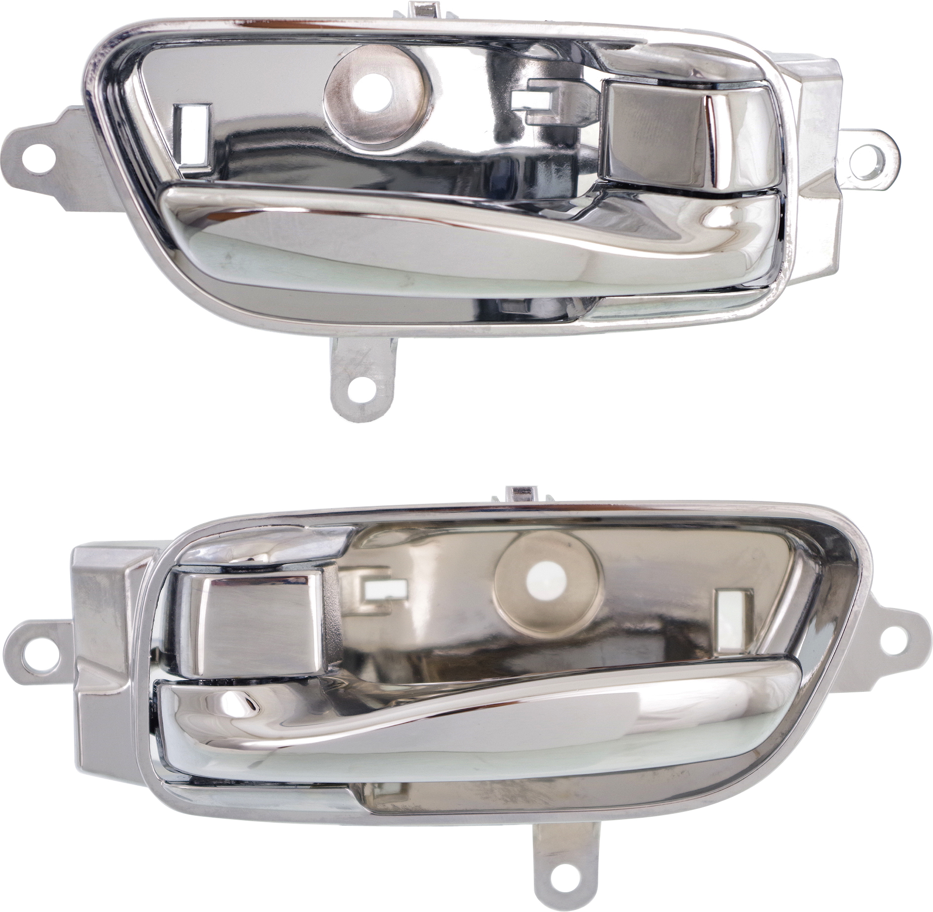 AM ALTIMA 13-18 TITAN 15-23 FRONT OR REAR INTERIOR DOOR HANDLE RH AND LH All Chrome Altima Sedan SKU SET REPN462377 OEM 806703TA0D 806713TA0D