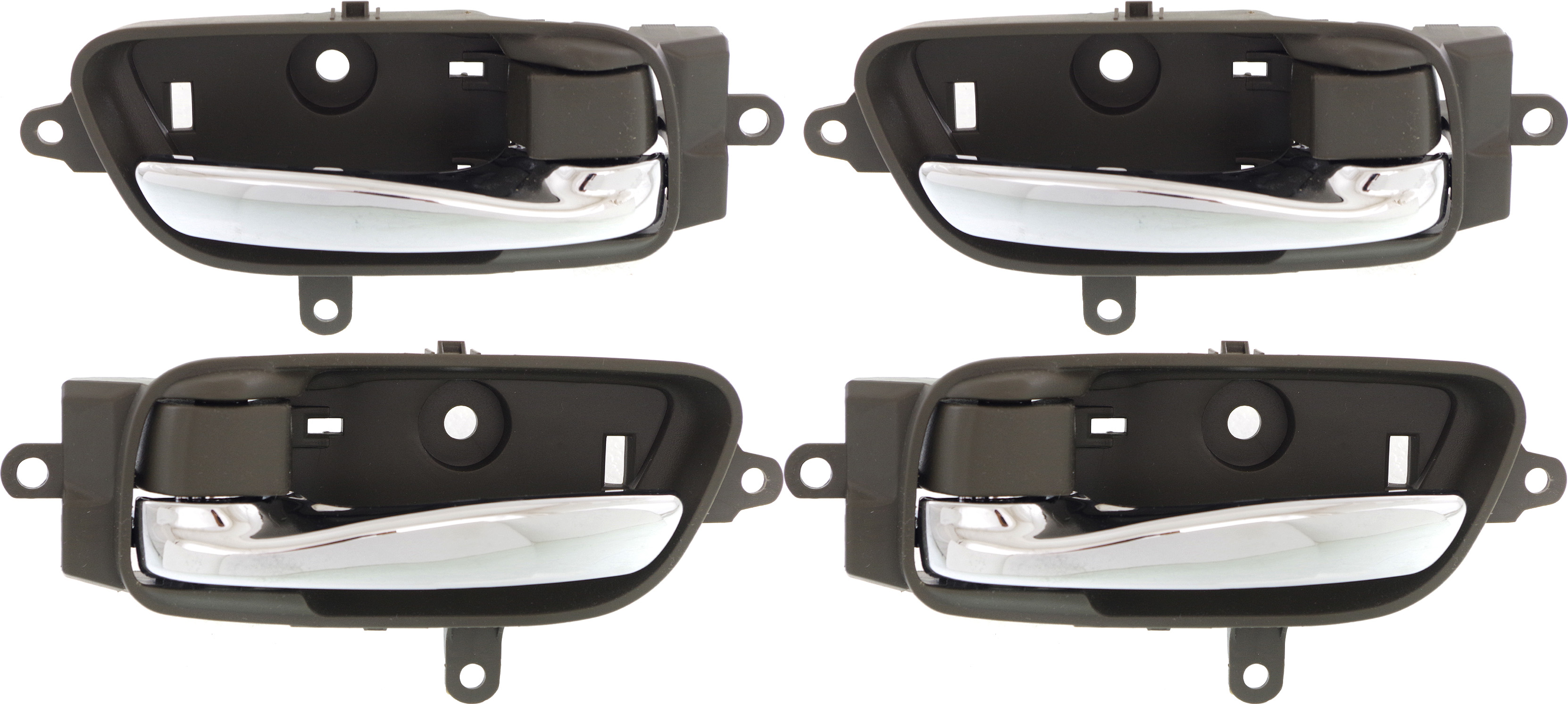 AM ALTIMA 13-18 PATHFINDER 13-22 FRONT DOOR HANDLE RH AND LH Set of 4 Chrome lever SKU SET REPN462379-4 OEM 806703XU0A 806713XU0A
