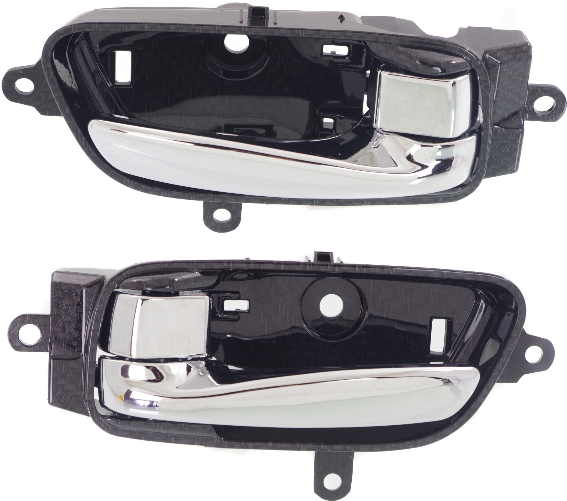 AM ALTIMA 13-18 PATHFINDER 13-22 FRONT DOOR HANDLE RH AND LH Inside Chrome Lever+ Chr Knob+Carbon Housing =REAR SKU SET REPN462381 OEM 806703XA0A PFM 806713XA0A PFM