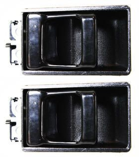 AM D21-86-94 PICKUP 95-97 FRONT INTERIOR DOOR HANDLE RH AND LH Black SKU SET REPN462504-2 OEM 8067015G00 PFM