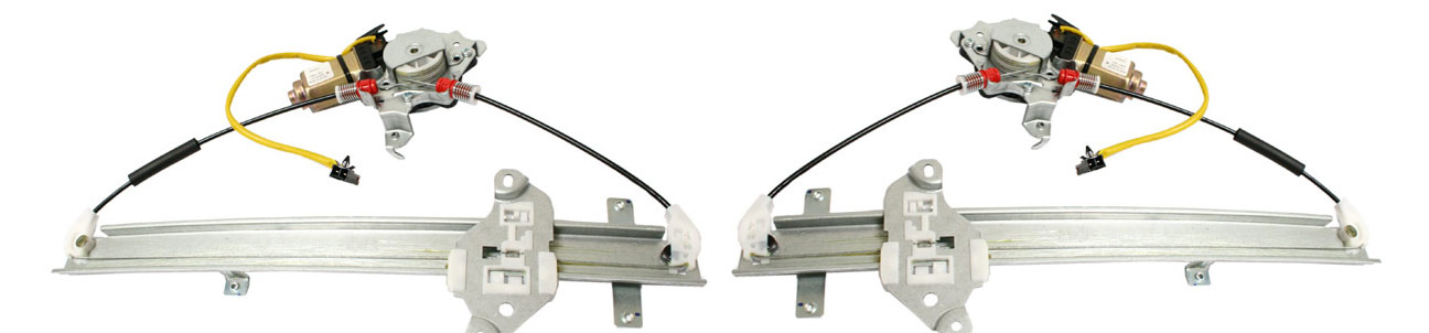 AM FRONTIER 98-04 XTERRA 00-04 FRONT WINDOW REGULATOR RH AND LH Power With Motor SKU SET REPN462919 Partslink NI1351121 NI1350121 OEM 807203S500-807213S500