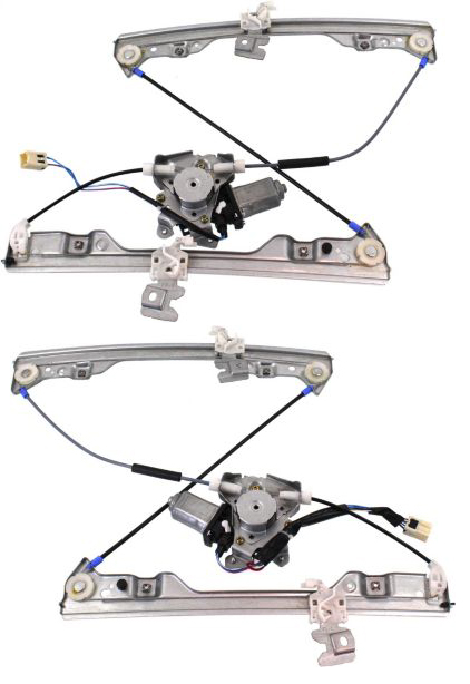 AM ALTIMA 02-03 FRONT WINDOW REGULATOR RH AND LH Power With Motor SKU SET REPN462933 Partslink NI1350115 NI1351134 OEM 807208J000-807218J000 PFM