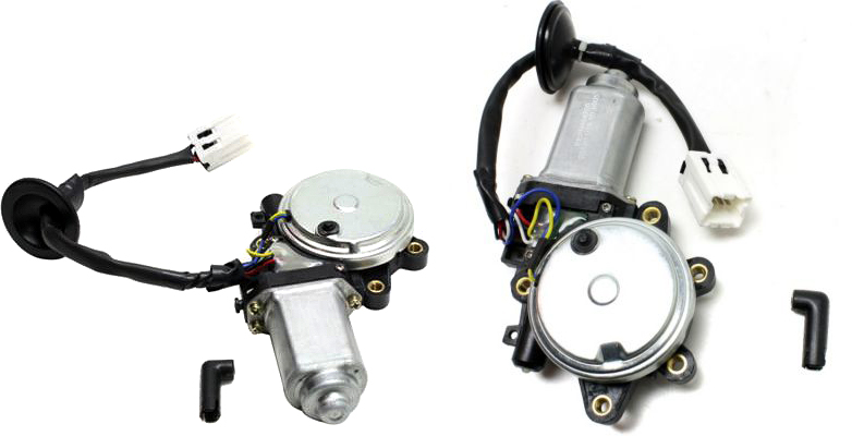AM ALTIMA 02-06 FRONT WINDOW REGULATOR MOTOR RH AND LH 6 Pin Connector Anti clip feature SKU SET REPN468705 OEM 807308J015-807318J015