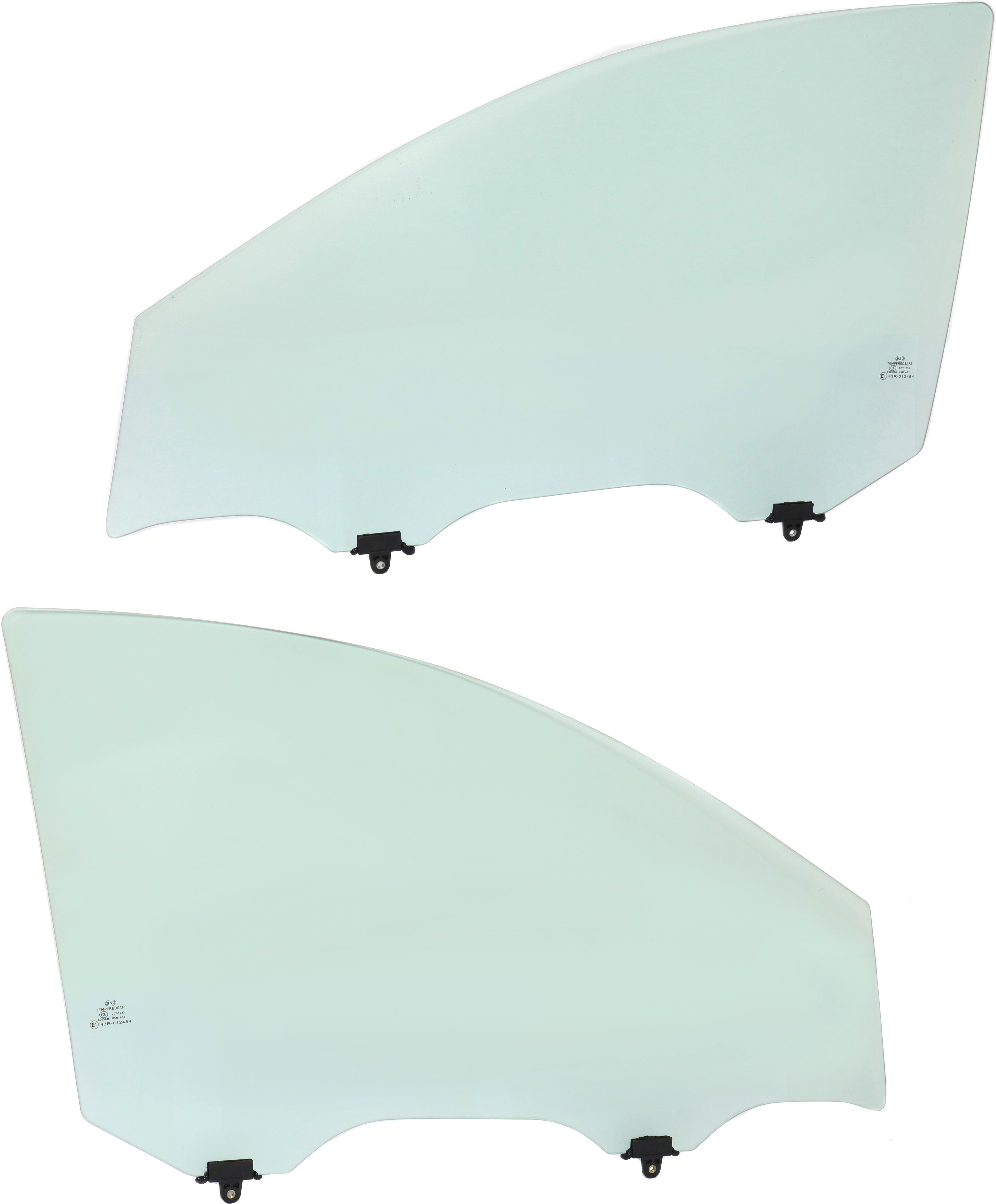 AM VERSA 12-18 FRONT DOOR GLASS RH AND LH Green Tint SKU SET REPN480119 OEM 803003BA0A FD25259GTYN 803009K