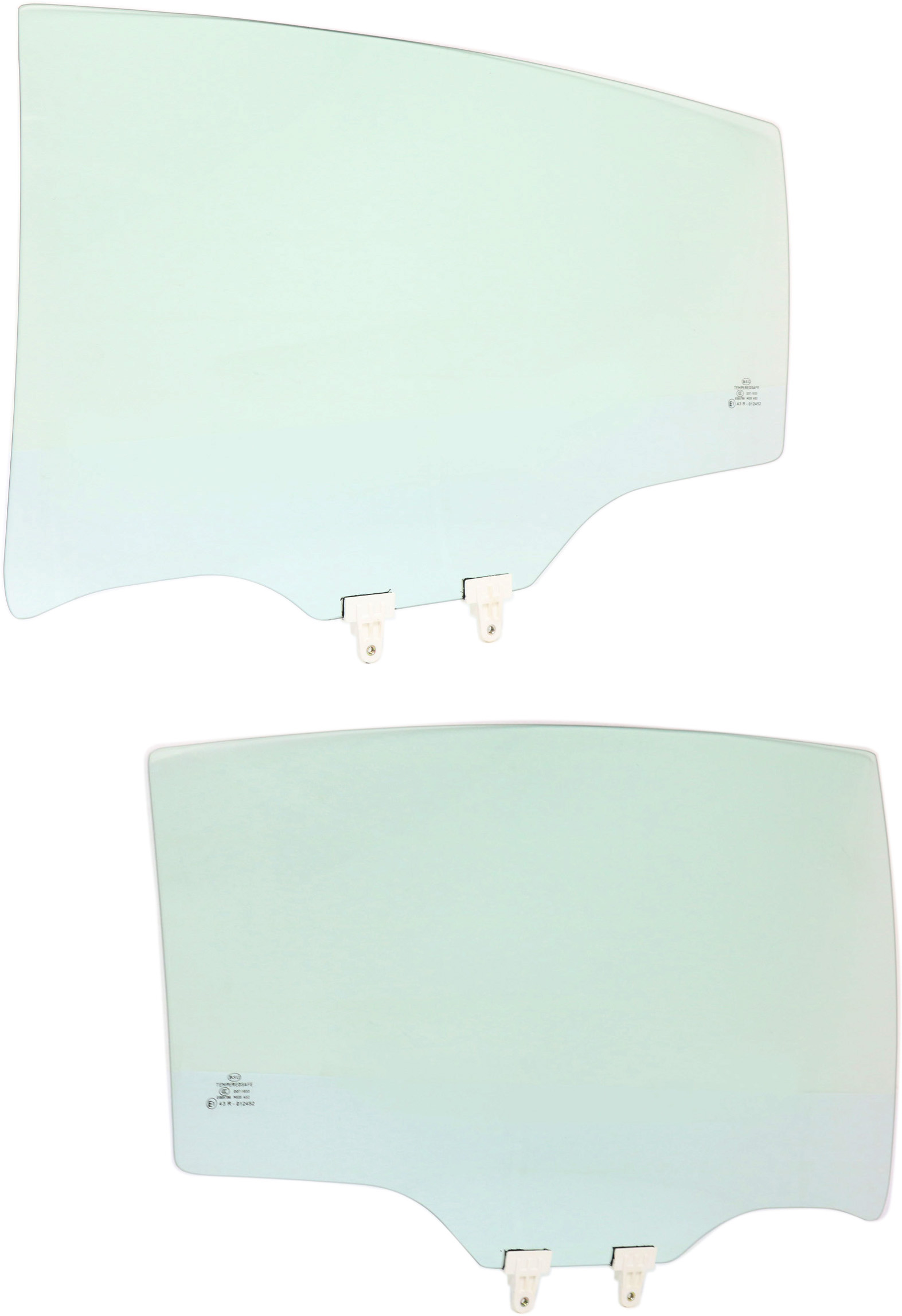 AM ALTIMA 07-12 REAR DOOR GLASS RH and LH Green Tint Sedan SKU SET REPN481305 OEM 82300JA000 FD23389GTYN 82301JA