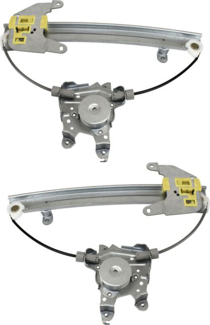 AM ALTIMA 02-06 REAR WINDOW REGULATOR RH AND LH Power Without Motor SKU SET REPN491707 Partslink NI1551123 NI1550123 OEM 827208J000-827218J000