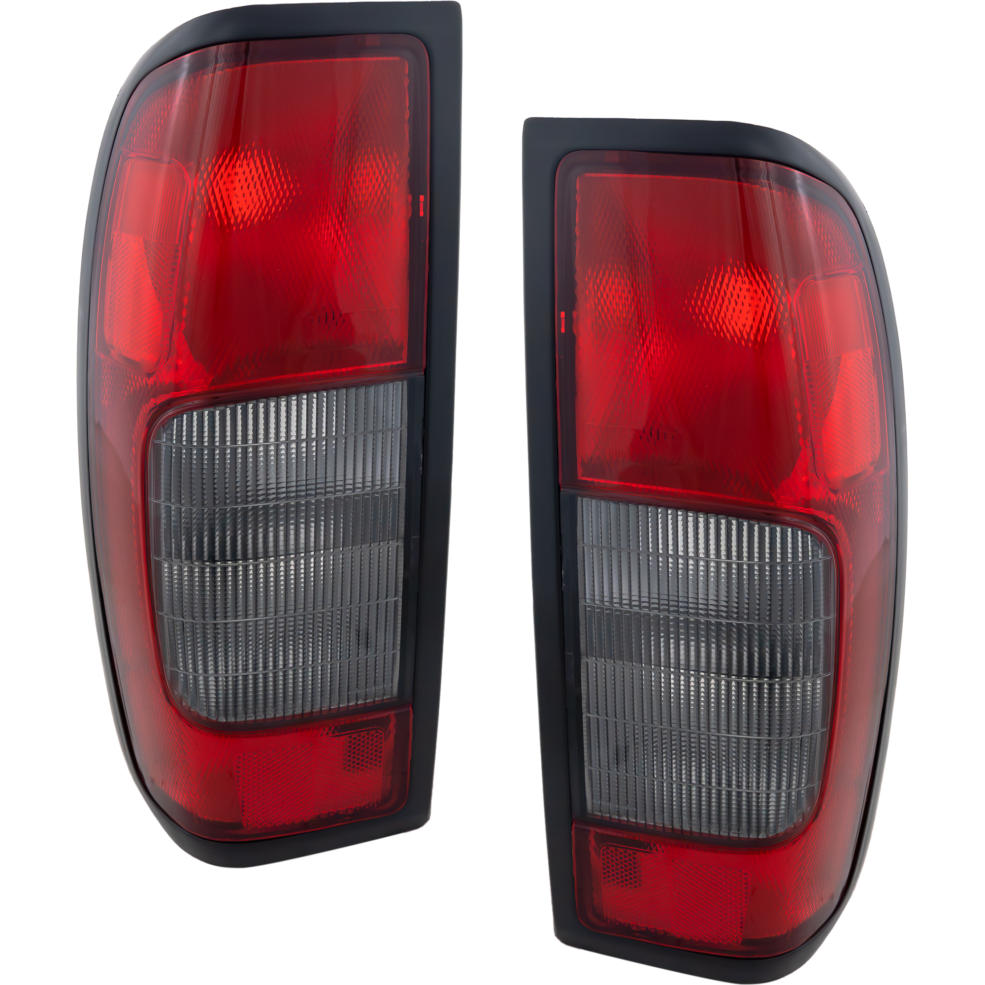 AM FRONTIER 00-01-03-04 TAIL LAMP RH AND LH Lens and Housing Halogen w Smoke Reverse Lens Production Date From October 1999 CAPA SKU SET REPN730105Q Partslink NI2818103C NI2819103C OEM 265547B425-265548Z325-265597B4