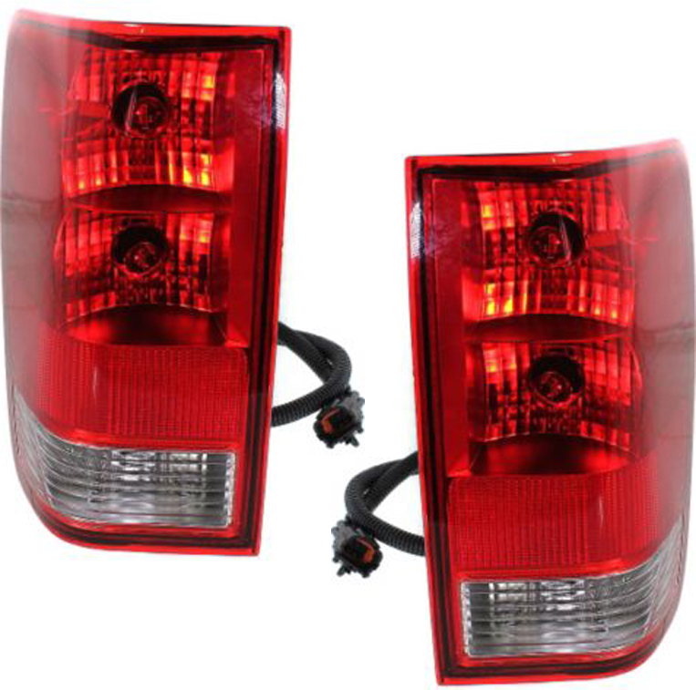 AM TITAN 04-15 TAIL LAMP RH AND LH Clear Red Lens SKU SET REPN730109 Partslink NI2801161 NI2800161 OEM 26550ZH225-265557S227