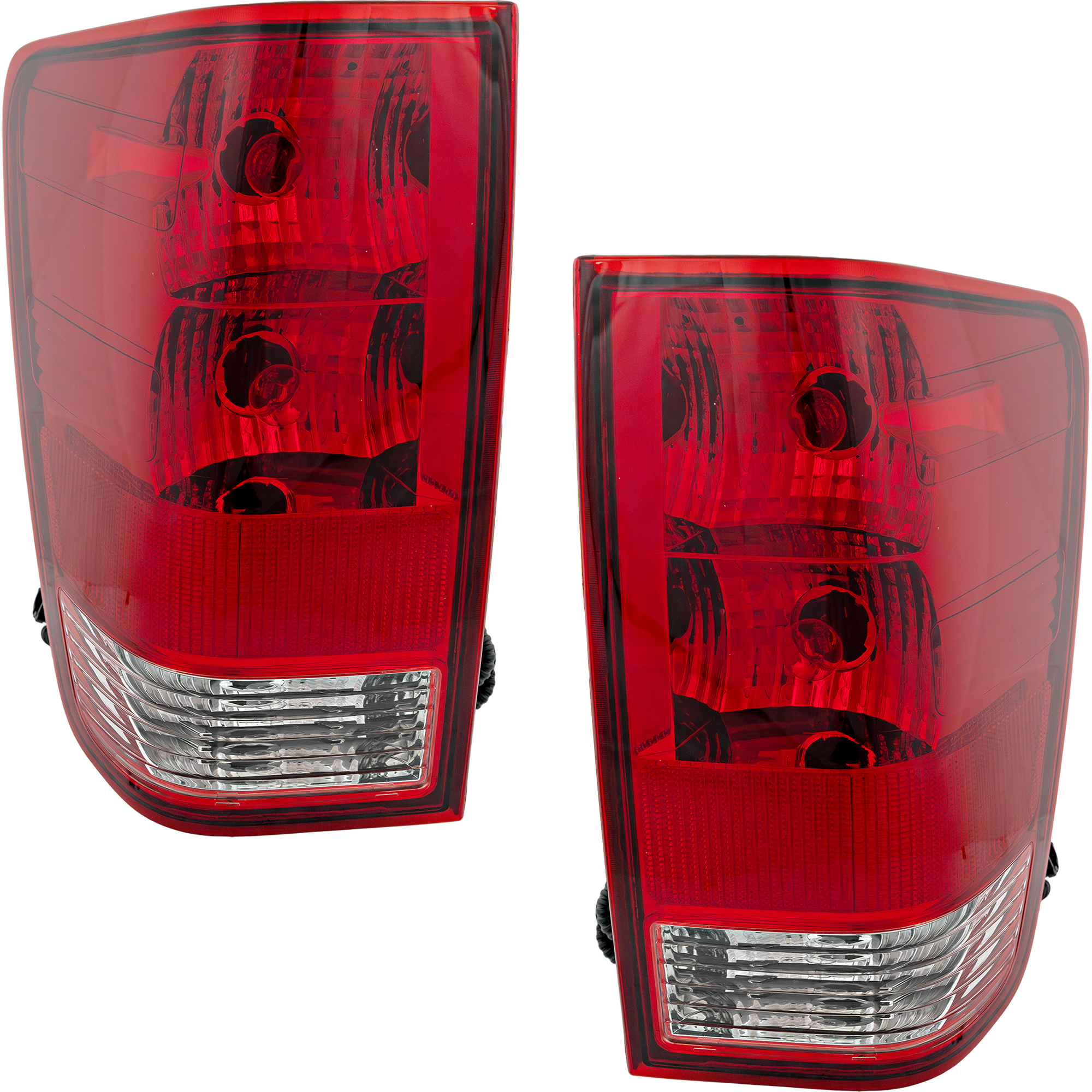 AM TITAN 04-15 TAIL LAMP RH AND LH Clear Red Lens CAPA SKU SET REPN730123Q Partslink NI2801166C NI2800166C OEM 26550ZH226-265557S228