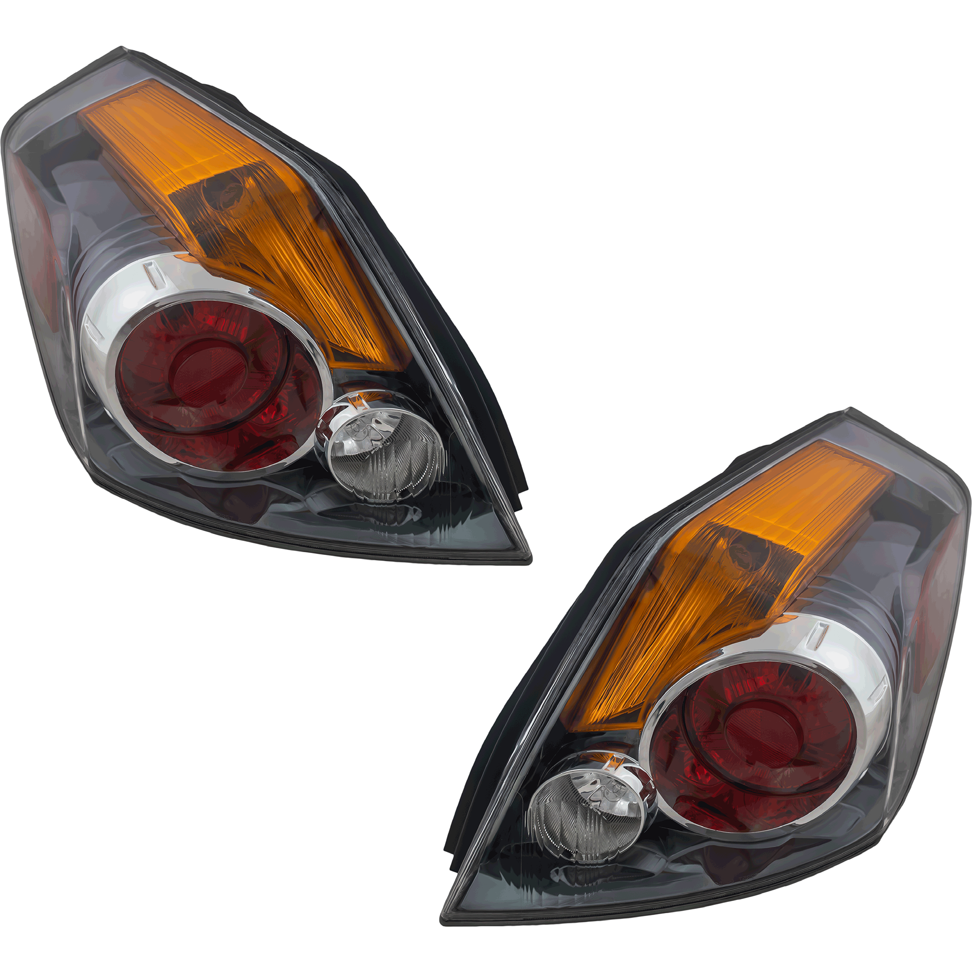 AM ALTIMA 07-12 TAIL LAMP RH AND LH Assembly Halogen Set of 2 SKU SET REPN730125 Partslink NI2801190 NI2801176 NI2800190 NI2800176 OEM 26550ZX00B 26550ZN50A 26555ZX0