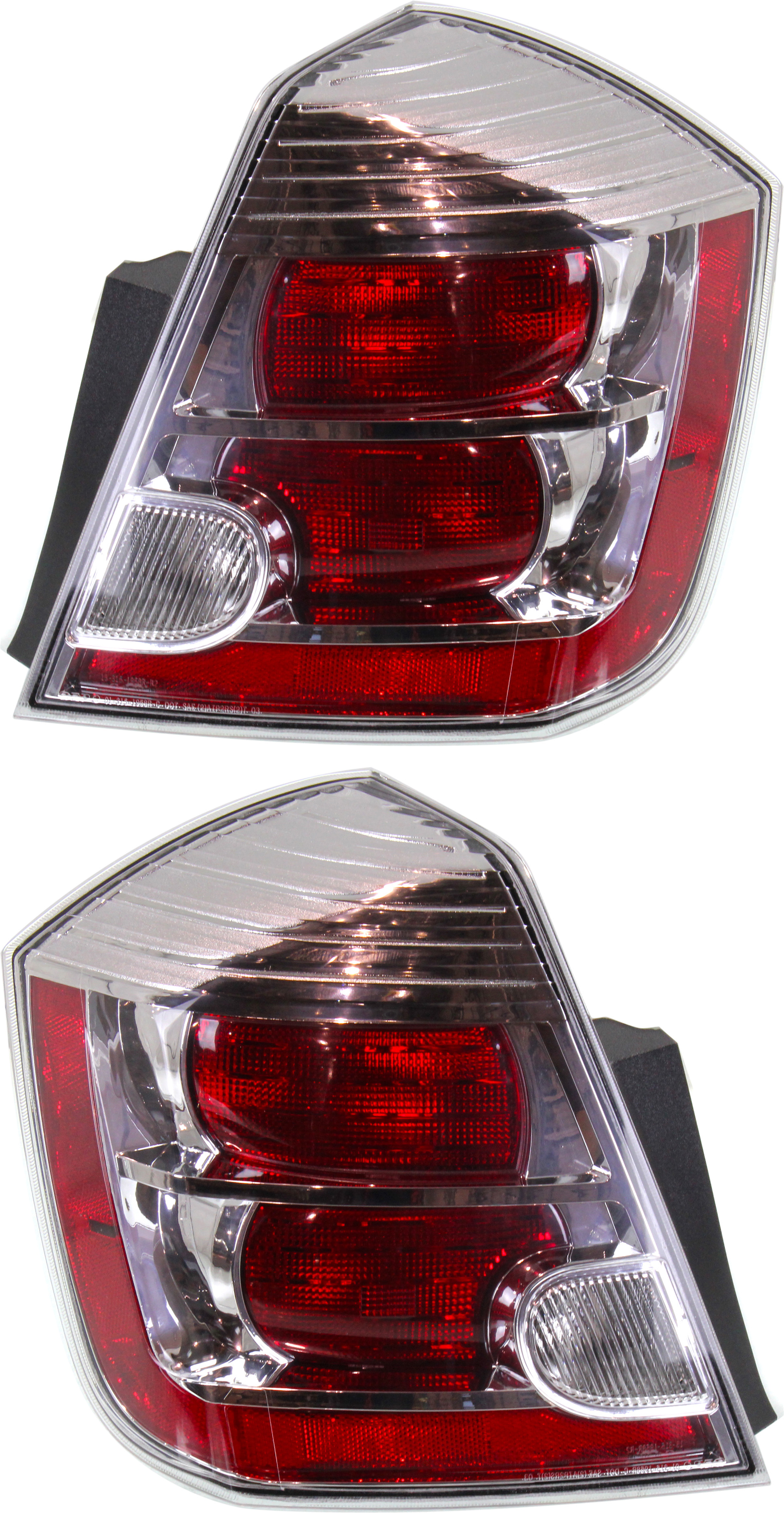 AM SENTRA 10-12 TAIL LAMP RH AND LH Assembly Halogen Set of 2 CAPA SKU SET REPN730141Q Partslink NI2801187C NI2800187C OEM 26550ZT50A 26555ZT50A