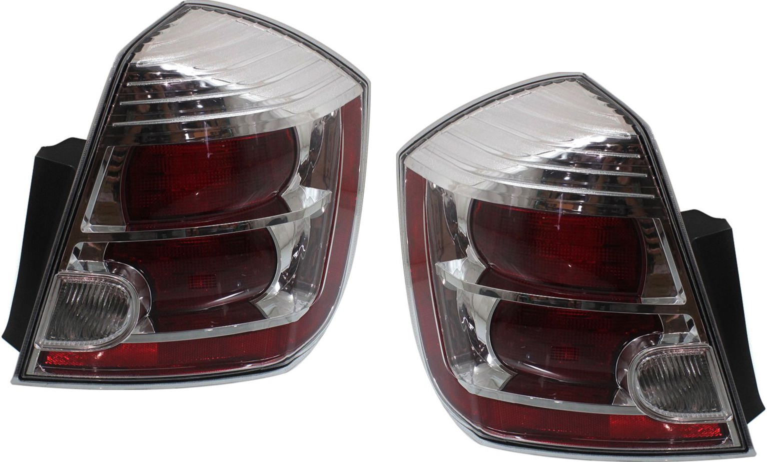 AM SENTRA 10-12 TAIL LAMP RH AND LH Assembly Halogen Set of 2 SKU SET REPN730141 Partslink NI2801187 NI2800187 OEM 26550ZT50A 26555ZT50A