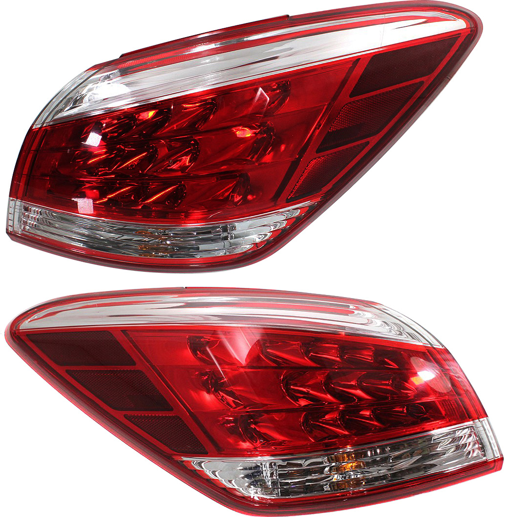 AM MURANO 11-12 TAIL LAMP RH AND LH Assembly To 3-12 Exc. CrossCabriolet Model SKU SET REPN730149 Partslink NI2801192 NI2800192 OEM 265501SX0A 265551SX0A