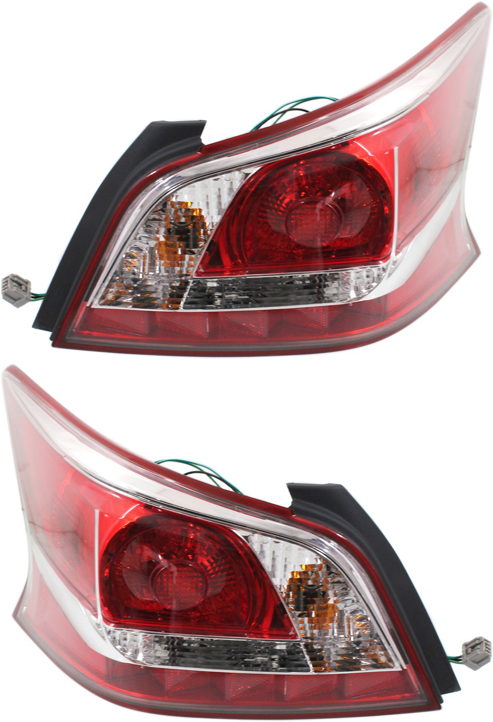 AM ALTIMA 13-13 TAIL LAMP RH AND LH Assembly Halogen Set of 2 SKU SET REPN730177 Partslink NI2801195 NI2800195 OEM 265503TA0B 265553TA0B