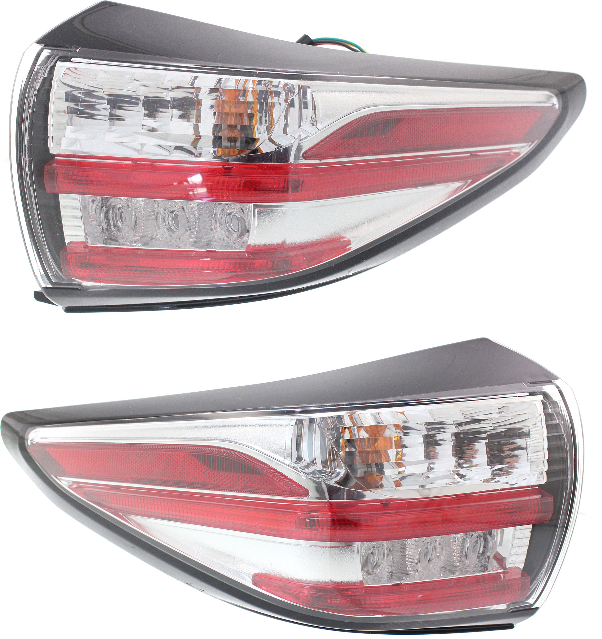 AM MURANO 15-18 TAIL LAMP RH AND LH Outer Assembly CAPA SKU SET REPN730305Q Partslink NI2804103C NI2805103C OEM 265505AA0B 265555AA0B