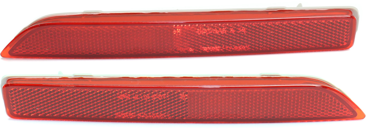 AM LEAF 18-24 MURANO 15-23 REAR BUMPER REFLECTOR RH AND LH SKU SET REPN734903 Partslink NI1185103 NI1184103 OEM 265608990B 265658990B