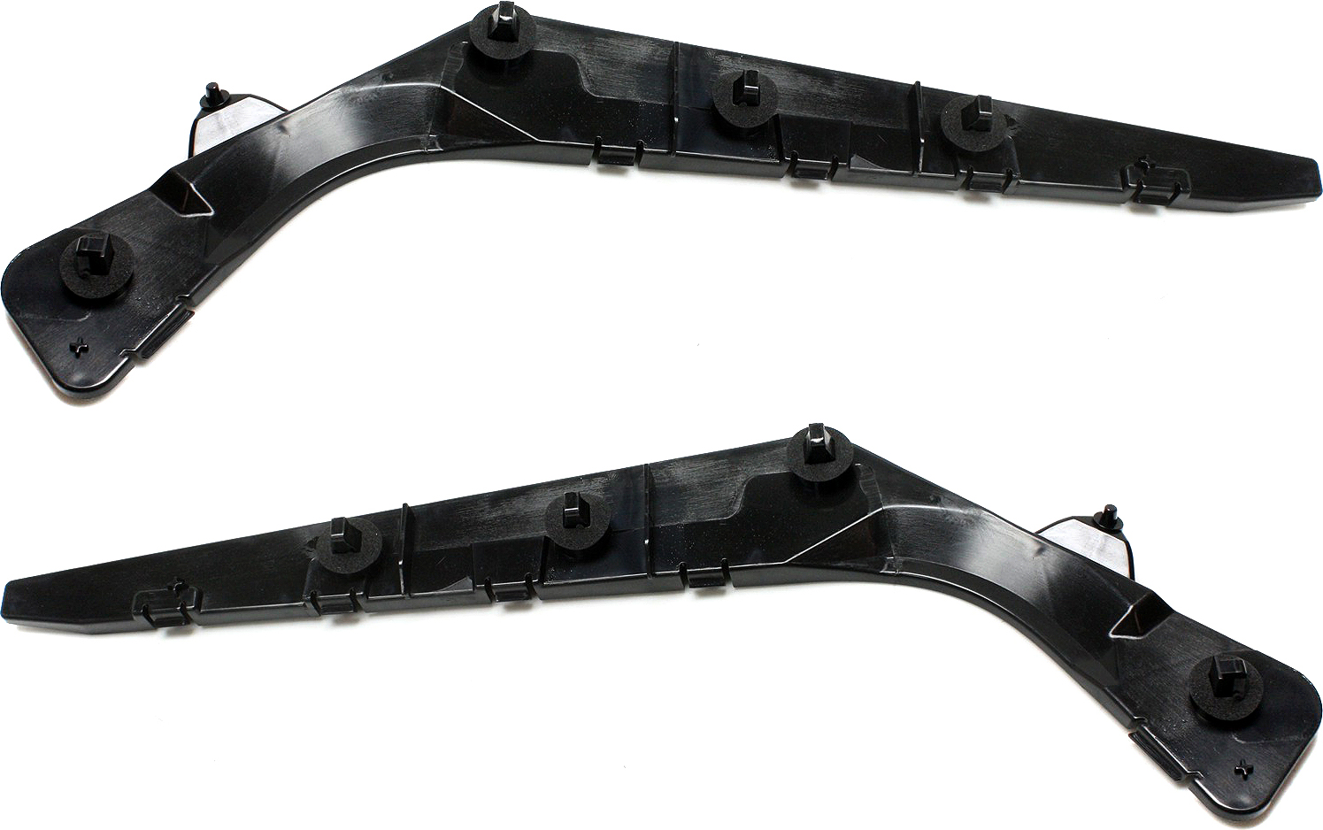 AM SENTRA 07-12 REAR BUMPER BRACKET RH AND LH Stay Plastic SKU SET REPN762701 Partslink NI1167111 NI1166111 OEM 85220ET00A 85221ET00A