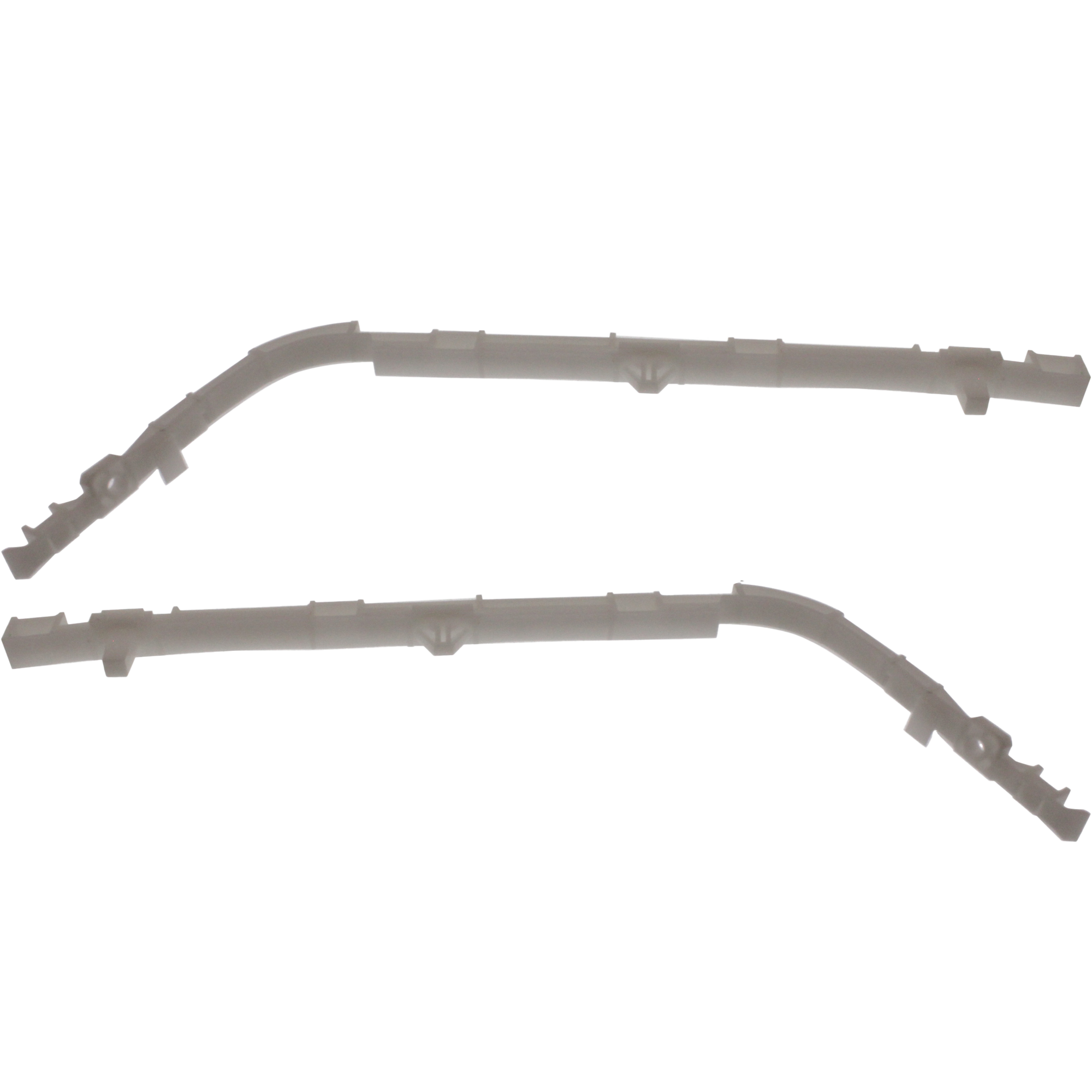 AM VERSA 07-11 REAR BUMPER BRACKET RH AND LH Side Plastic Sedan SKU SET REPN762705 Partslink NI1133100 NI1132100 OEM 85226EM40A 85227EM40A