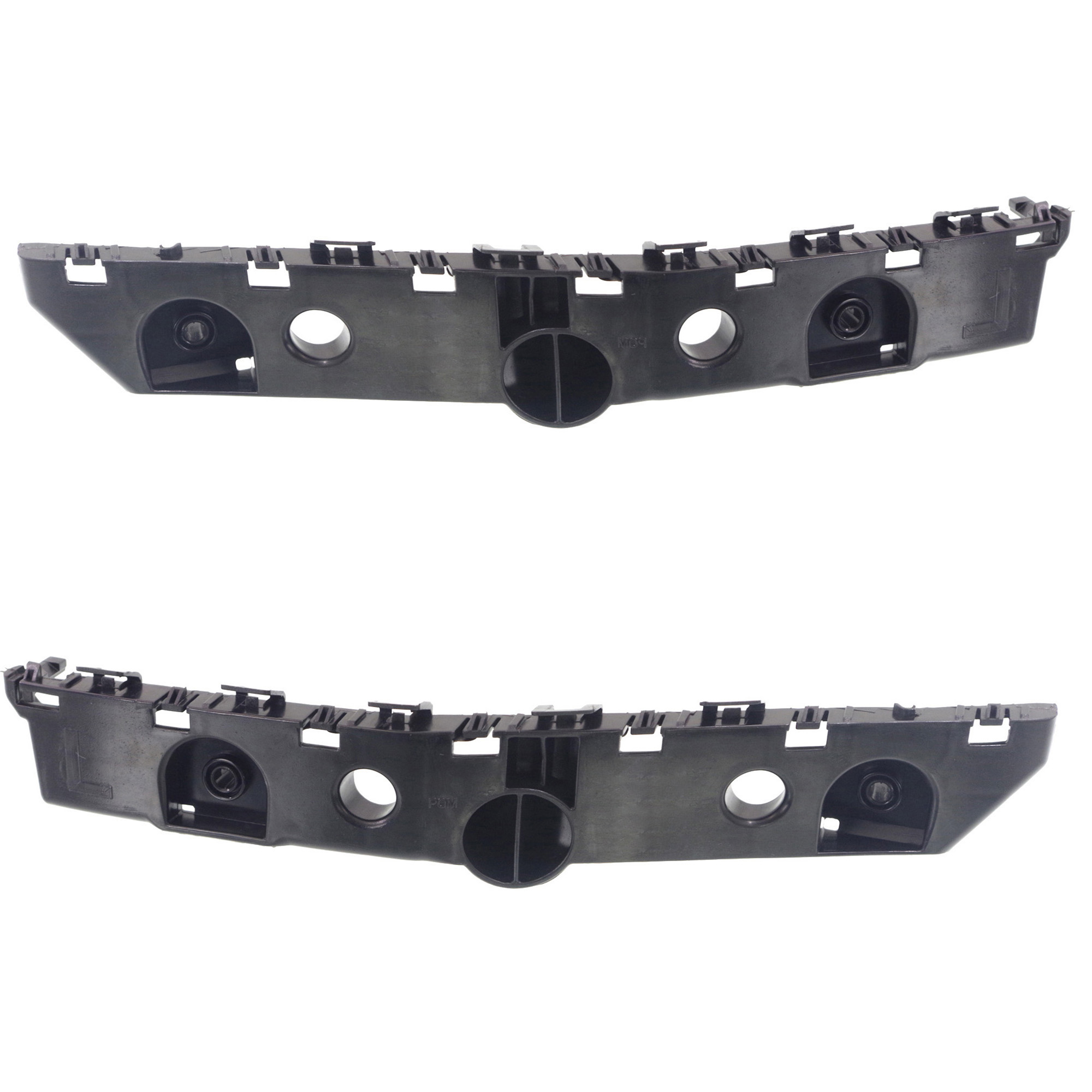 AM VERSA NOTE 14-19 REAR BUMPER BRACKET RH AND LH Plastic Side Bumper Bracket SKU SET REPN762721 Partslink NI1133106 NI1132106 OEM 852203VY0A 852213VY0A
