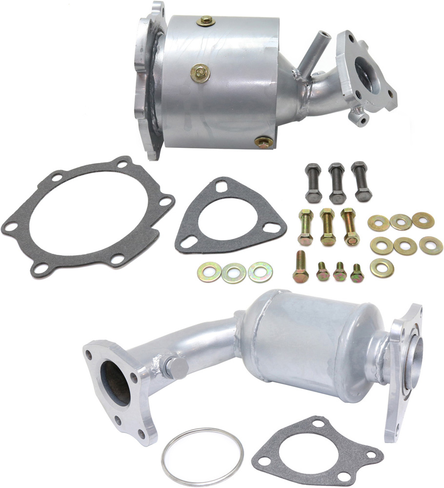 AM MAXIMA 04-05 ALTIMA 05-06 CATALYTIC CONVERTER Firewall and Radiator Side SKU SET REPN960310 OEM Q0398